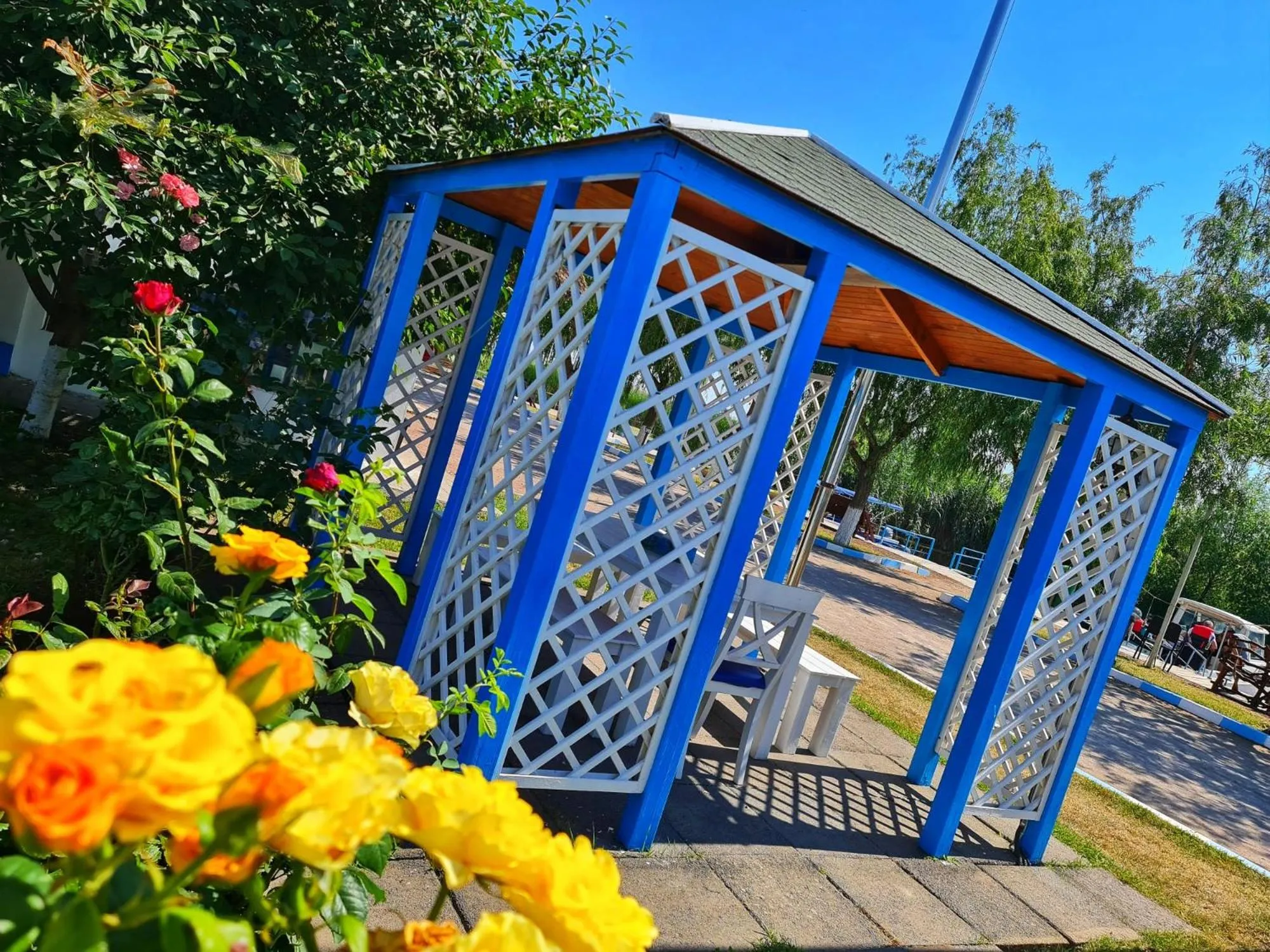 Garden view in Casa Pescarilor