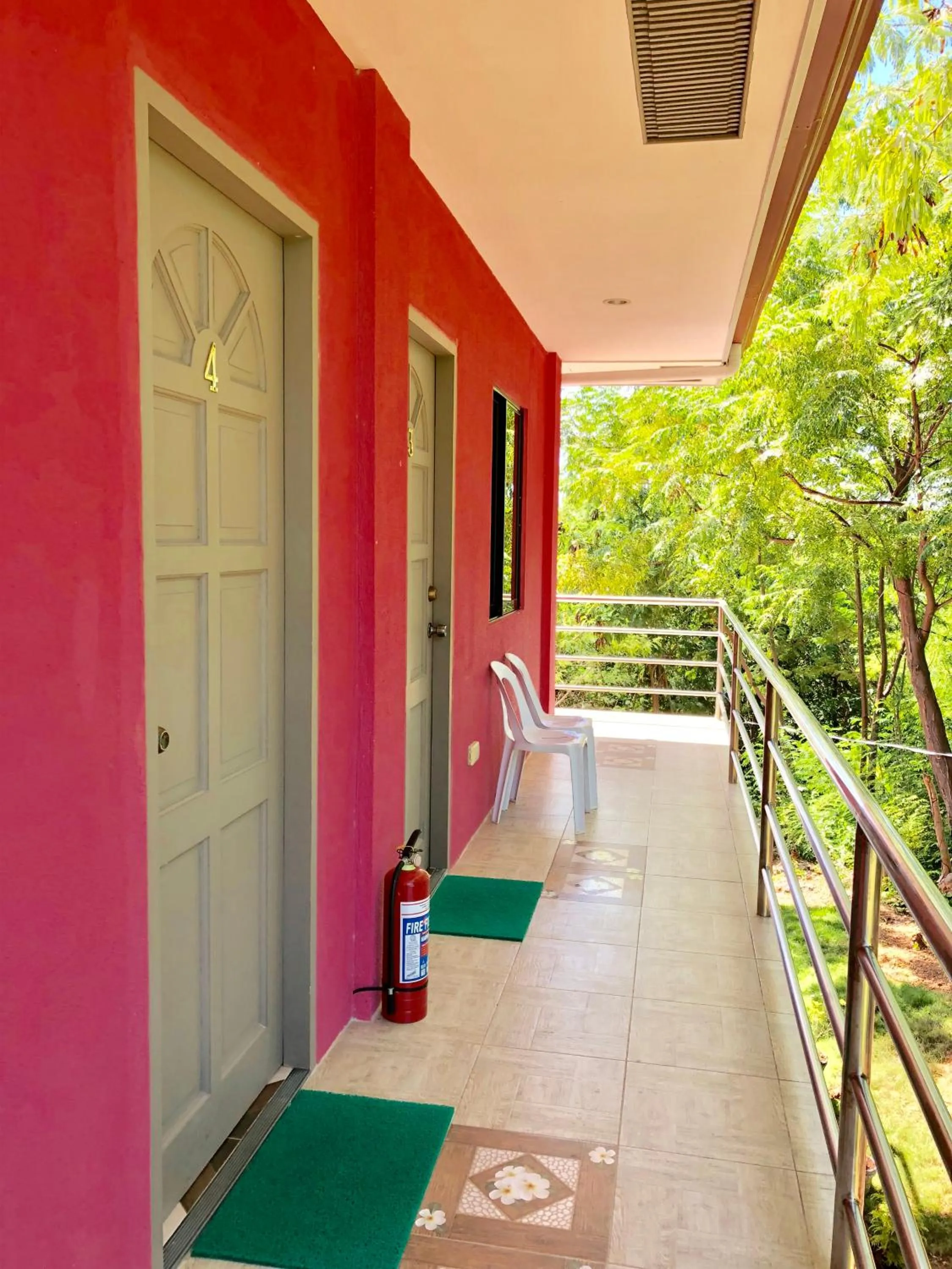 Balcony/Terrace in Chaniva-Joy Island View Appartments