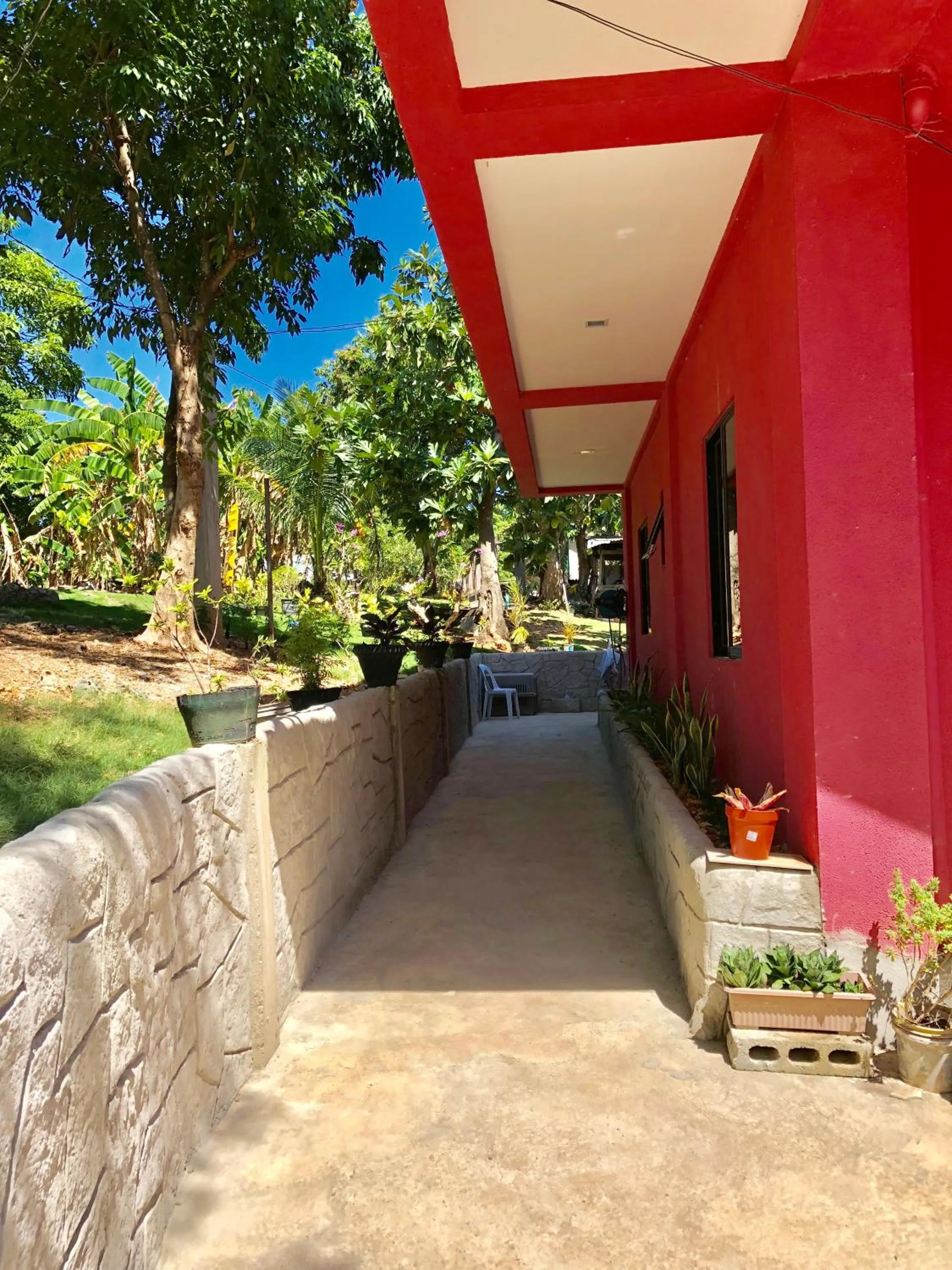 Garden view in Chaniva-Joy Island View Appartments