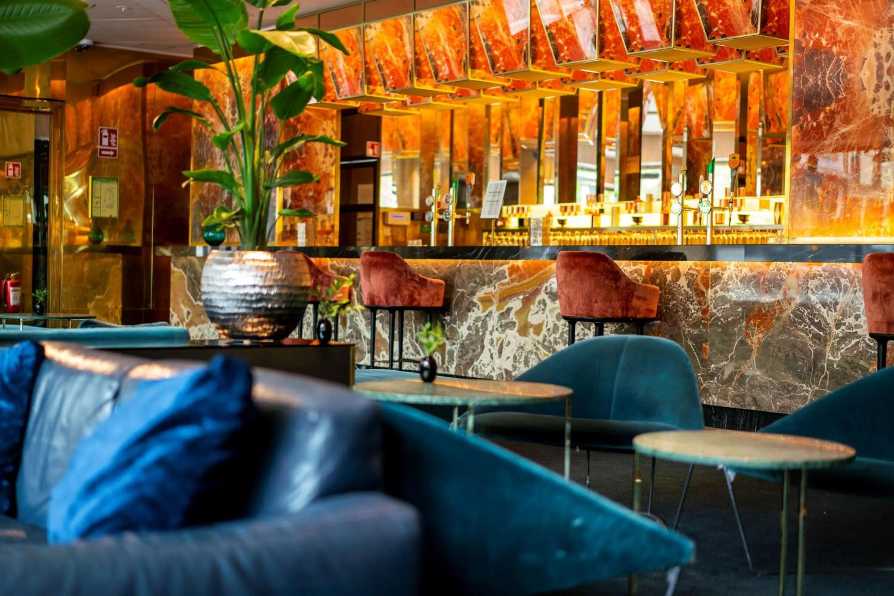 Lounge or bar in Scandic Anglais