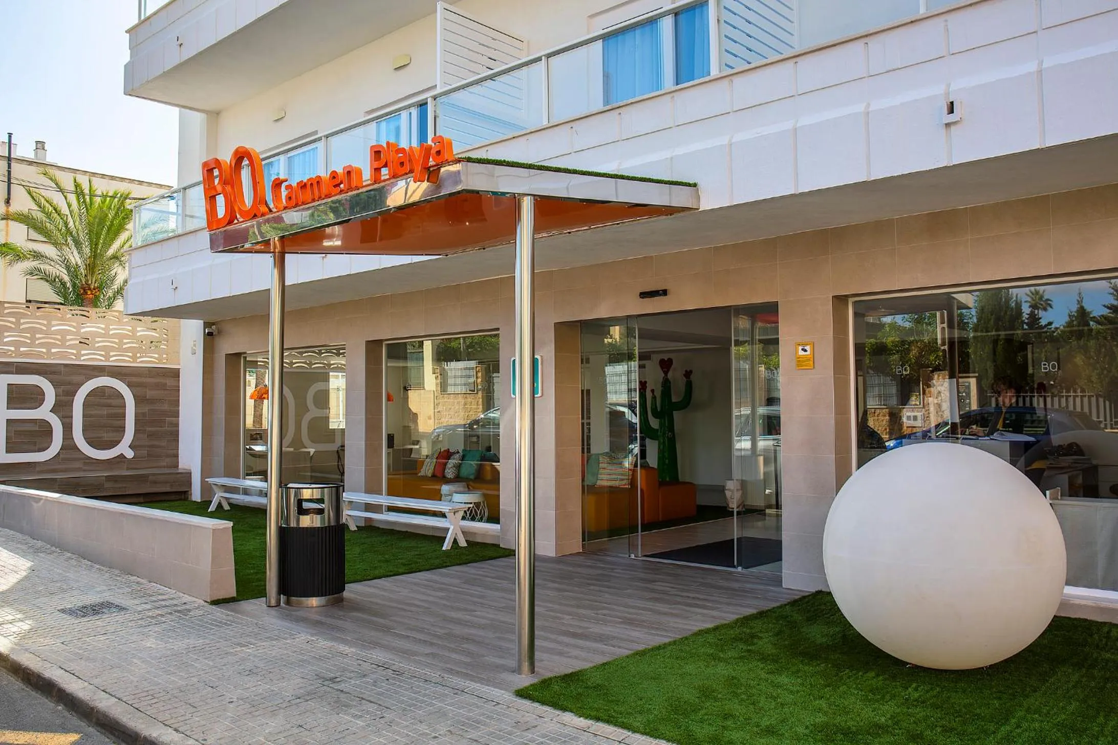 Facade/entrance in BQ Carmen Playa- Adults Only