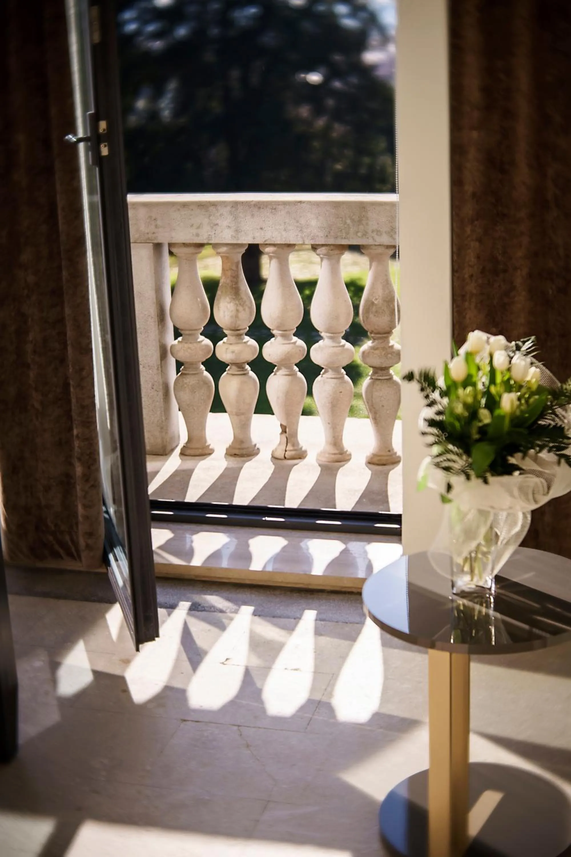 Balcony/Terrace in Hotel Villa Soligo - Small Luxury Hotels of the World