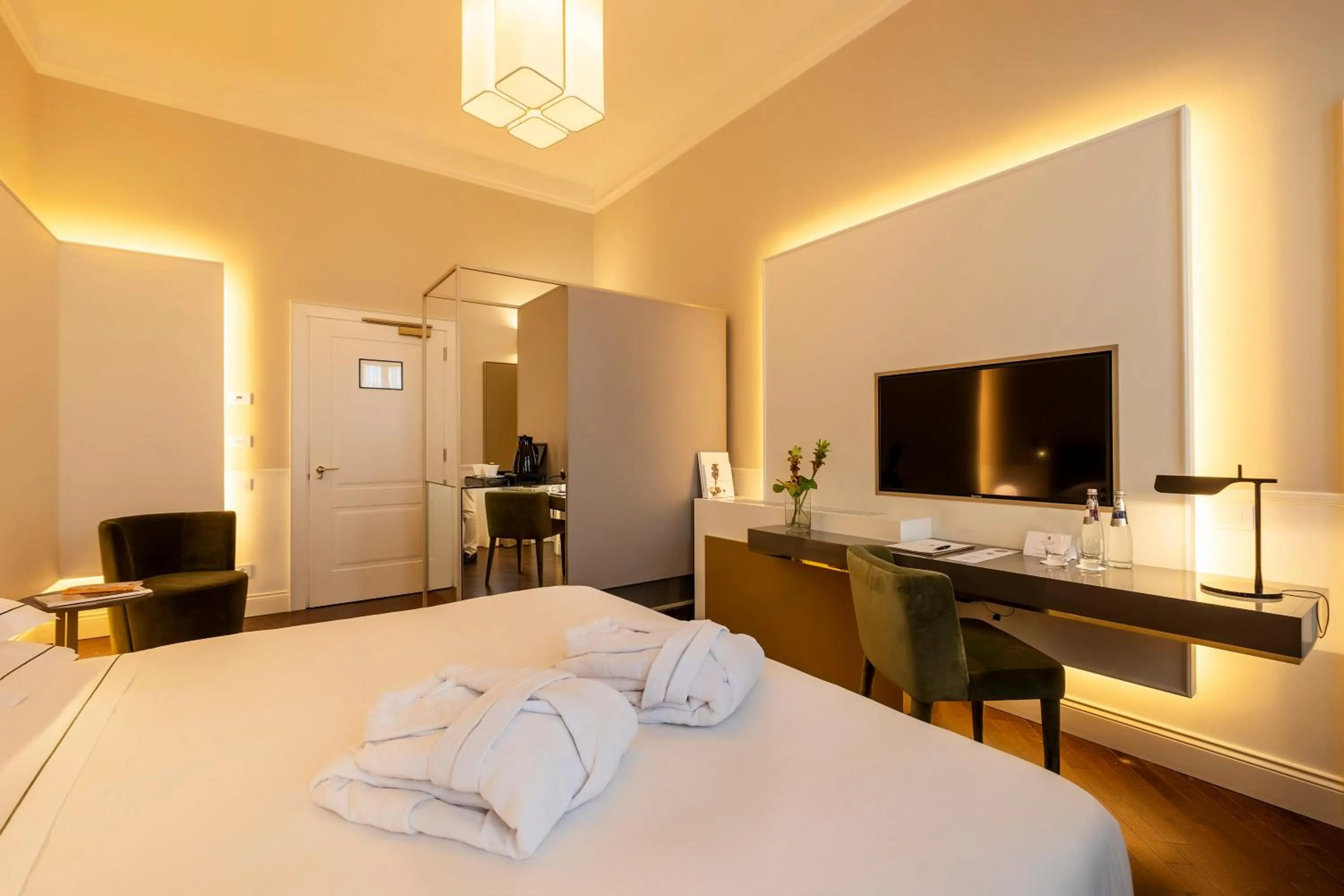 TV and multimedia, Bed in Hotel Villa Soligo - Small Luxury Hotels of the World