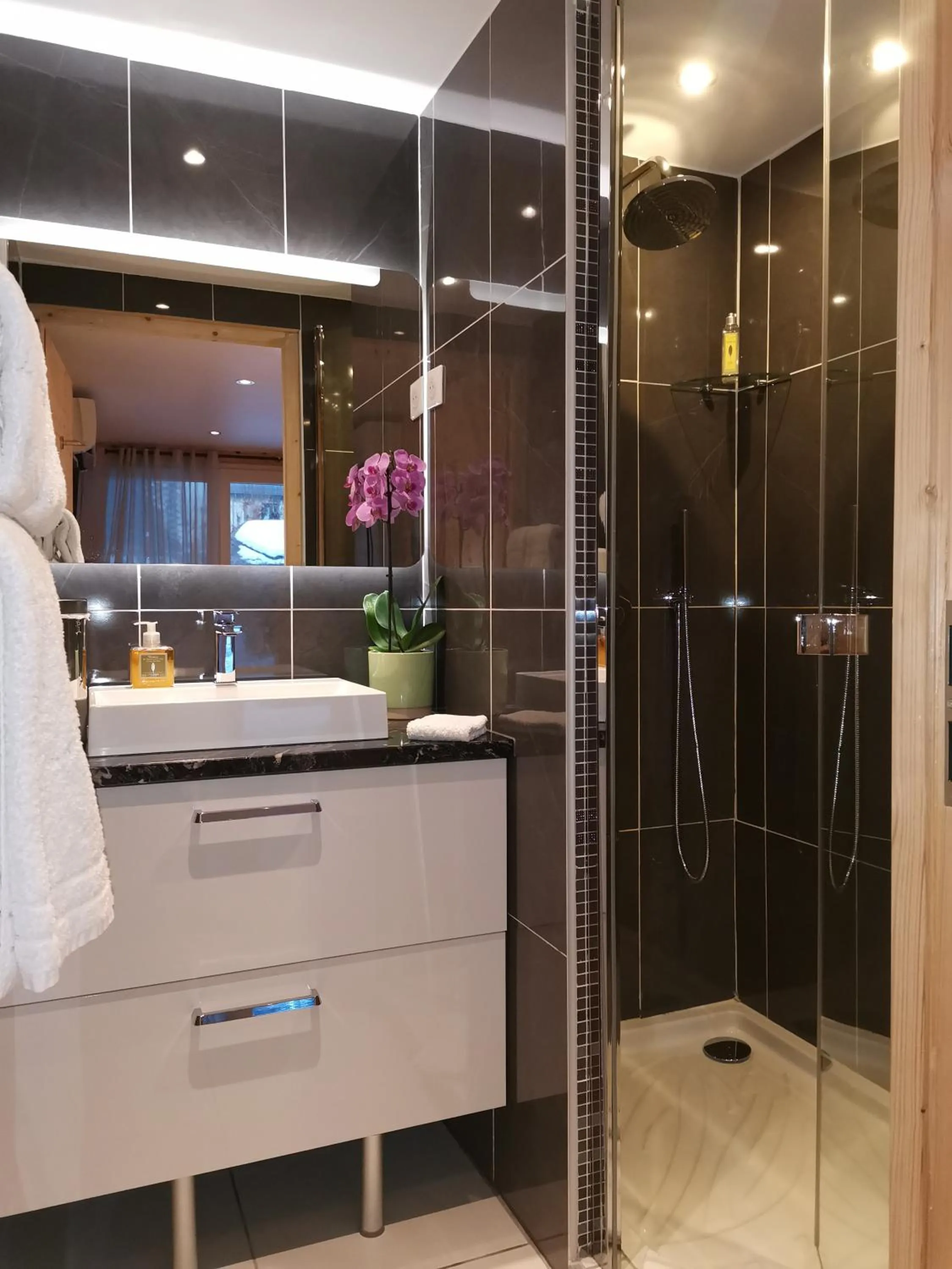 Bathroom in Chalet la Cachette Cyclists & Skiers