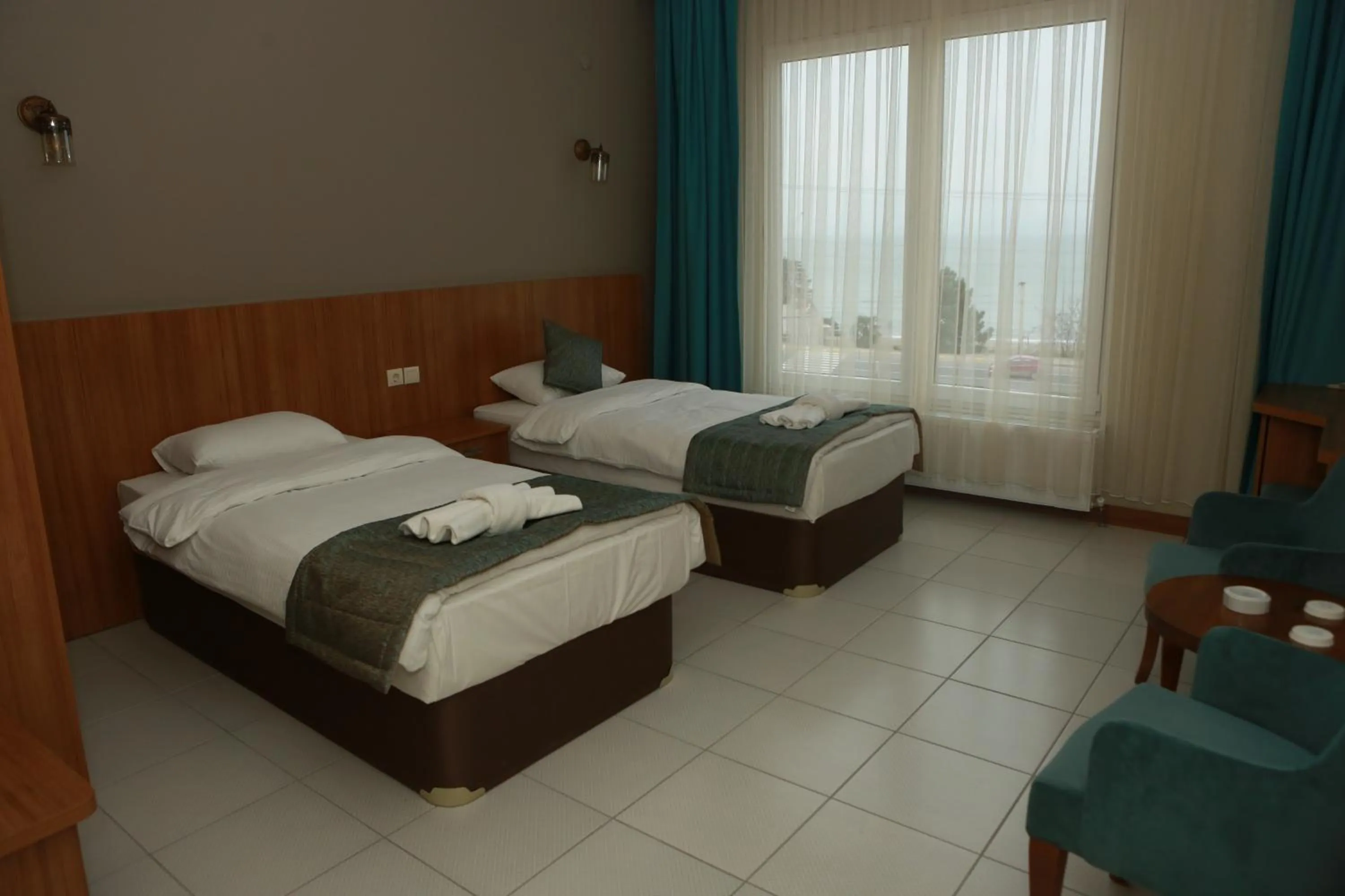 Bed in Fatsa Safi̇r Otel