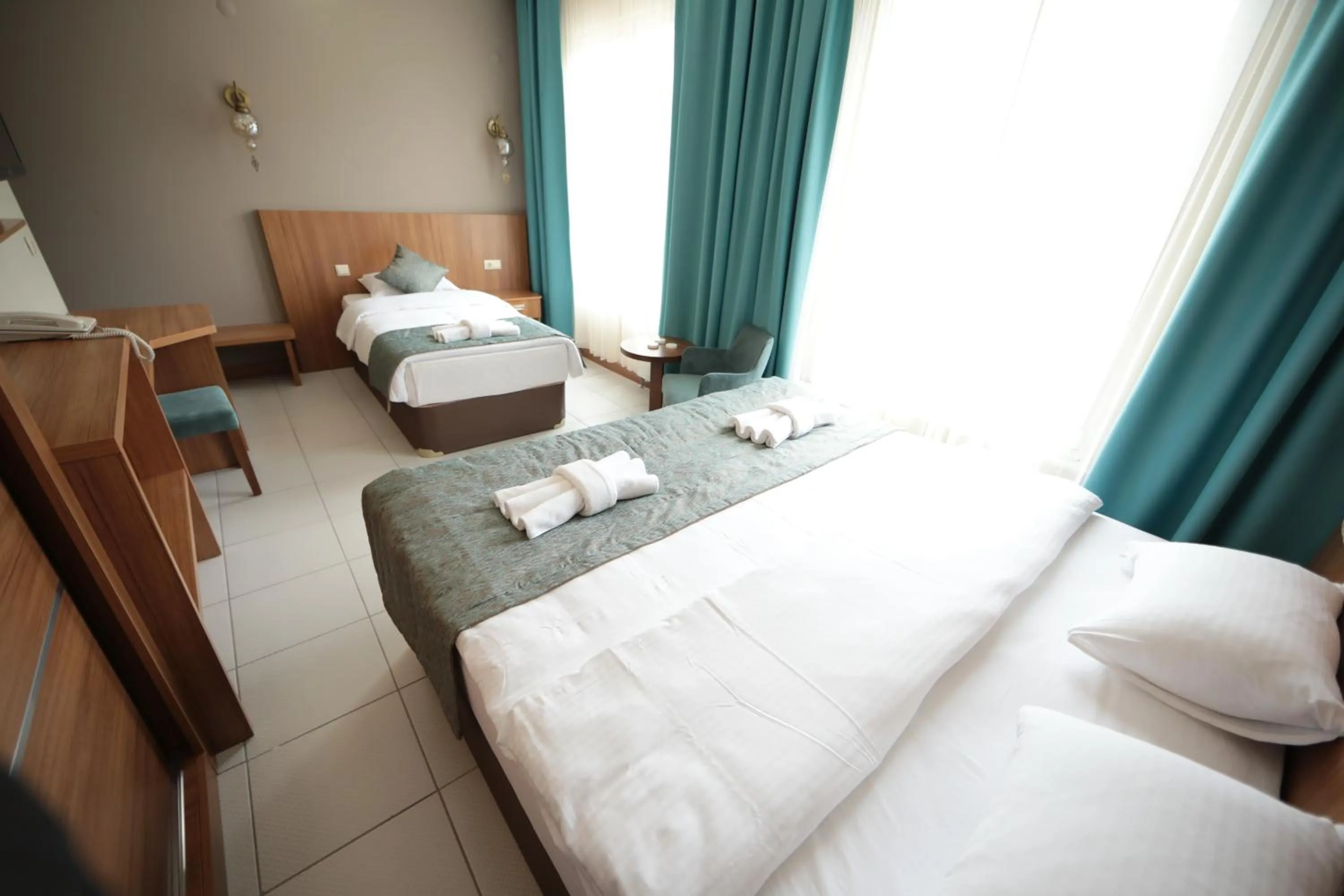 Bed in Fatsa Safi̇r Otel