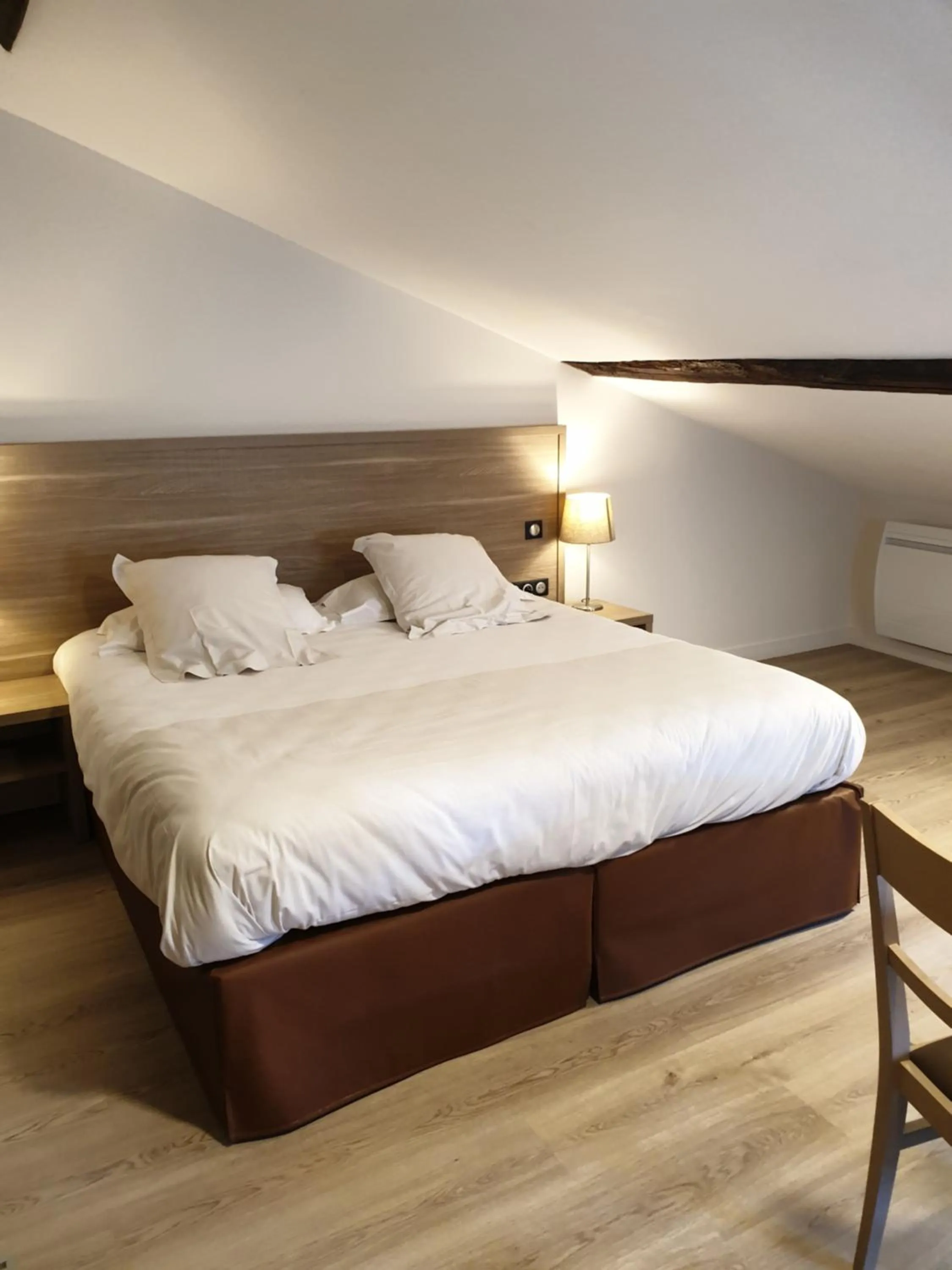 Bed in L'Hotellerie de la Toile à Beurre