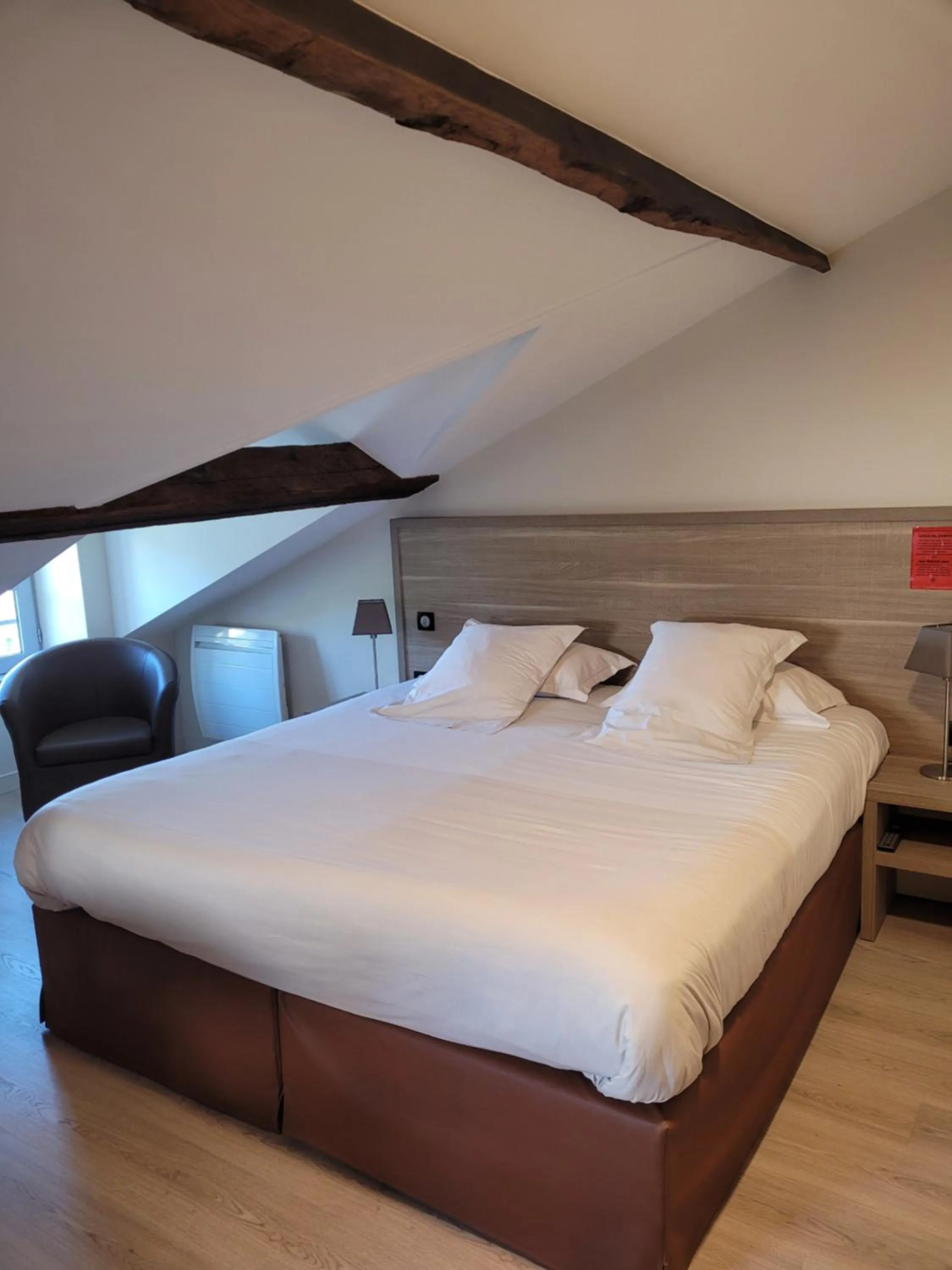 Bed in L'Hotellerie de la Toile à Beurre