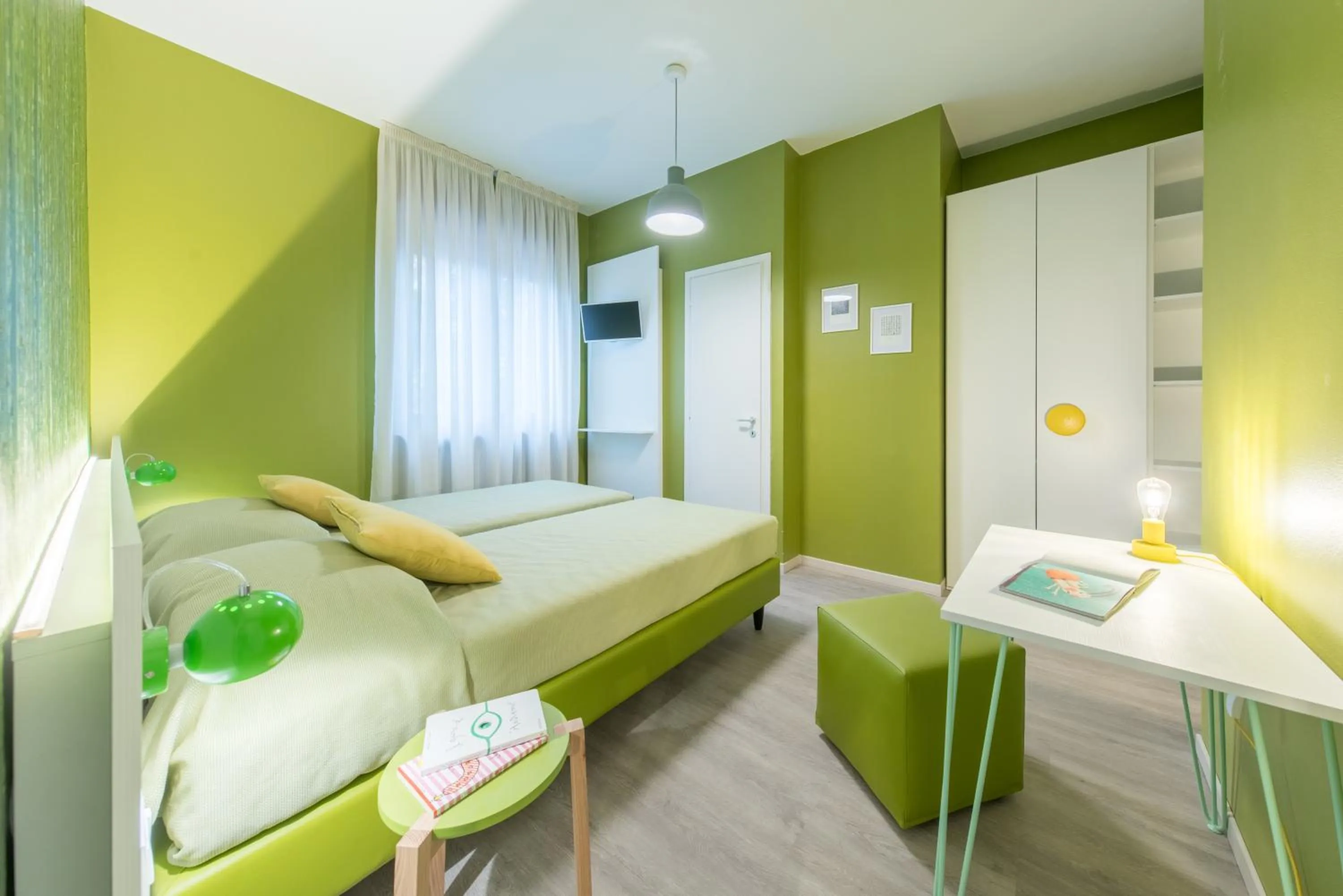 Photo of the whole room, Bed in Hotel La Diga Altomincio