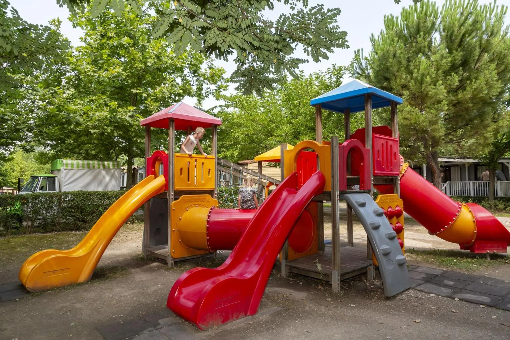 Children play ground in Hotel La Diga Altomincio