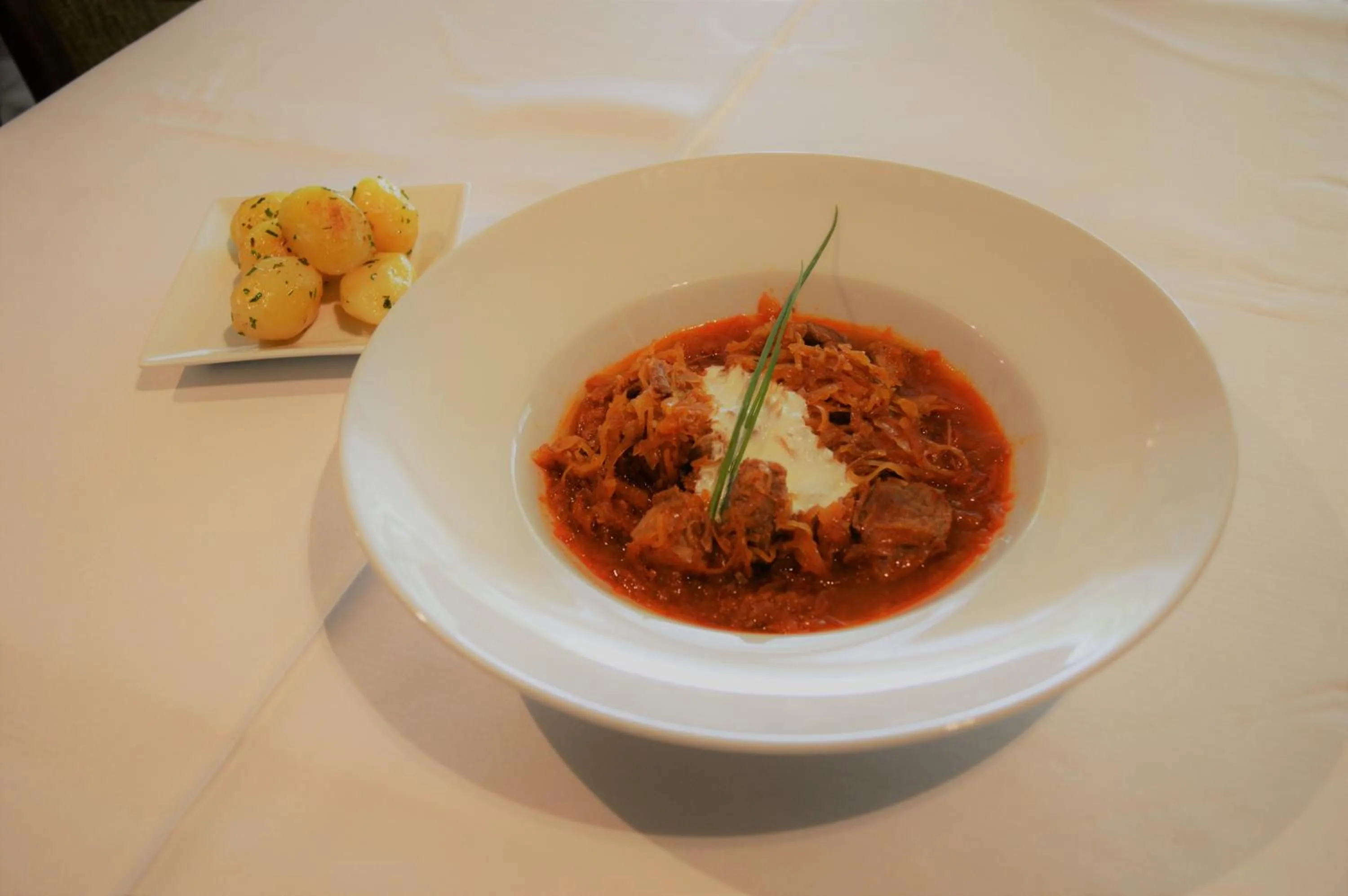 Food close-up in Gasthof Kummer