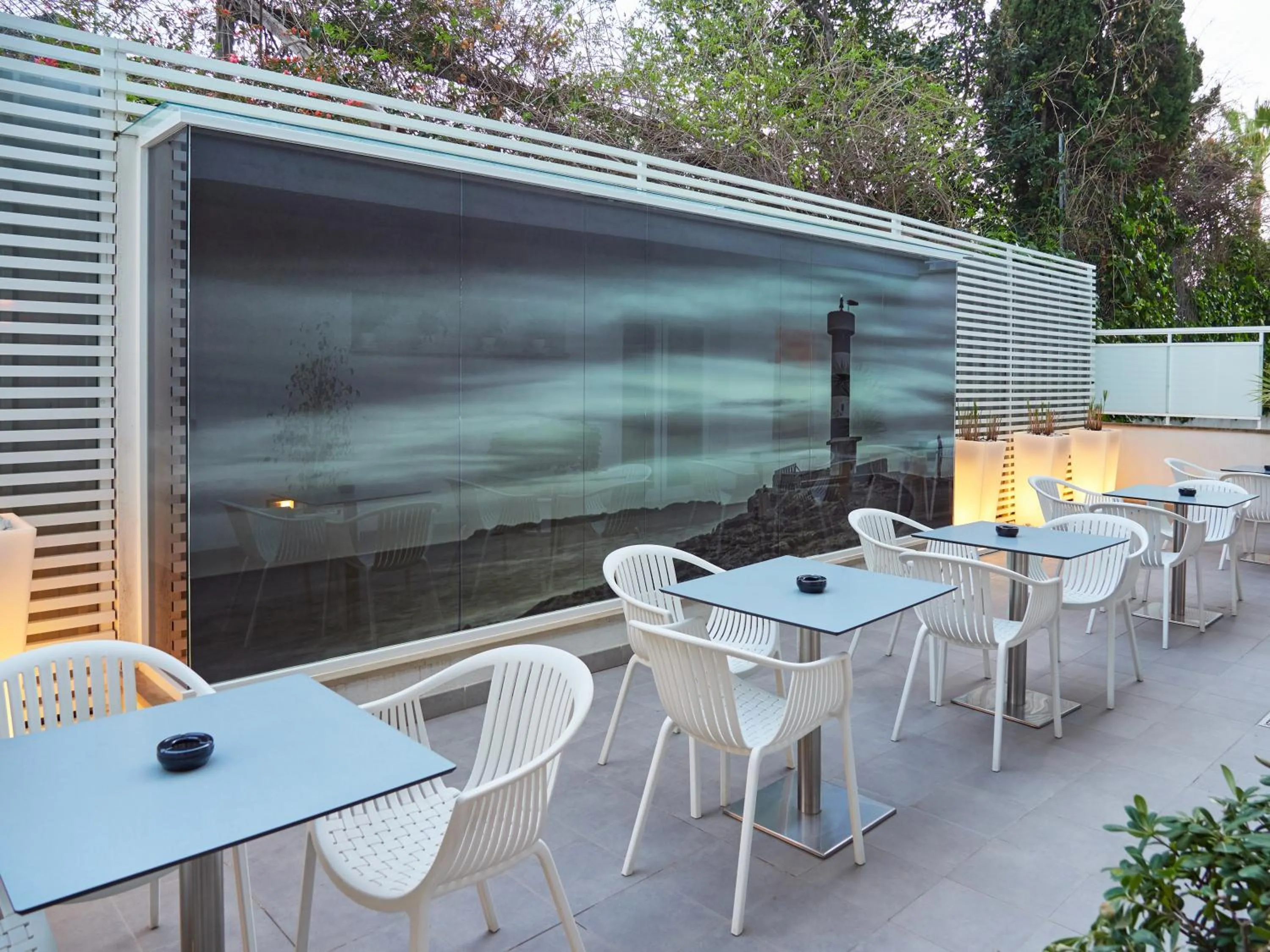 Patio in BQ Amfora Beach - Adults Only