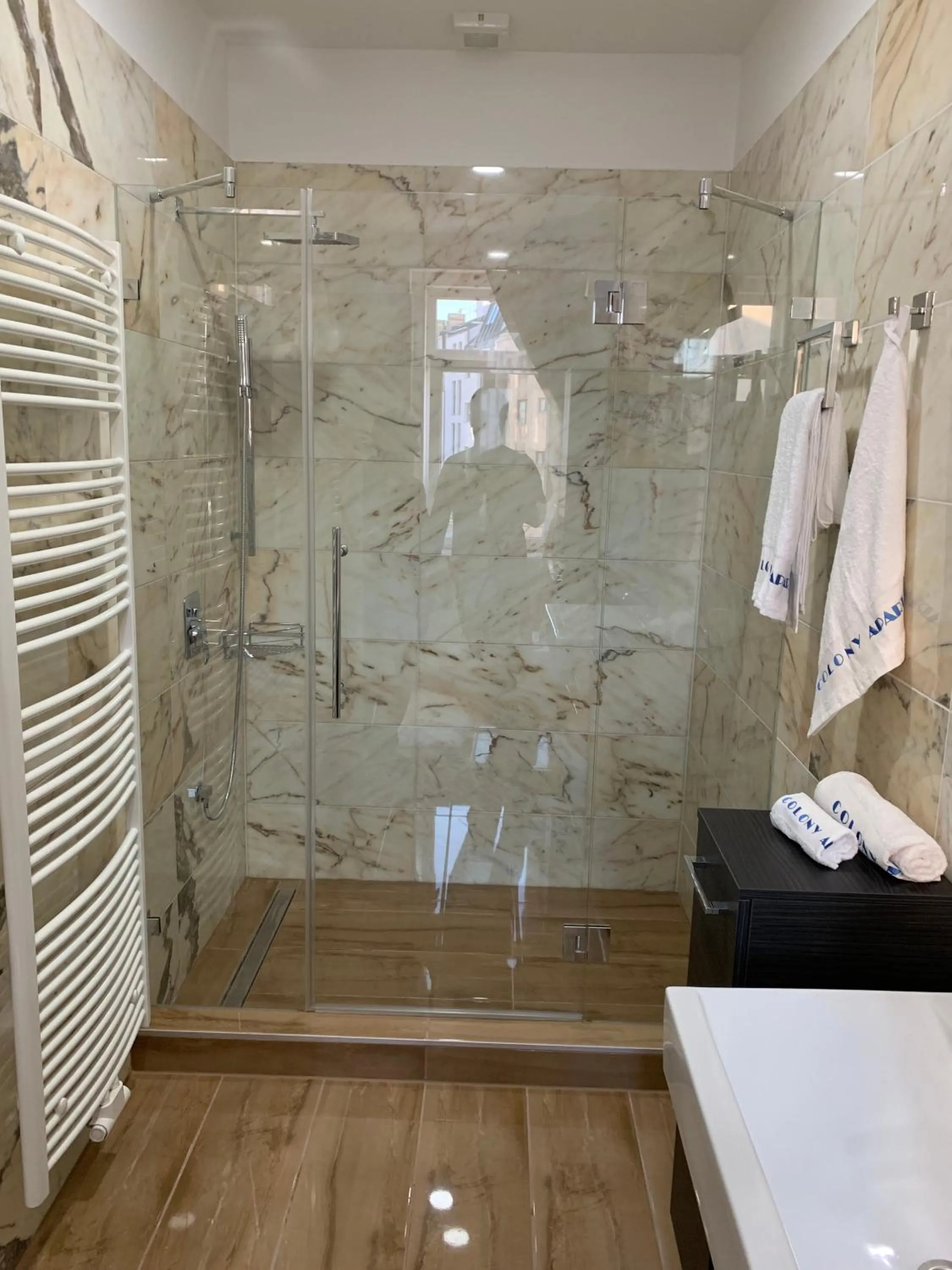 Bathroom in Colony Apartments