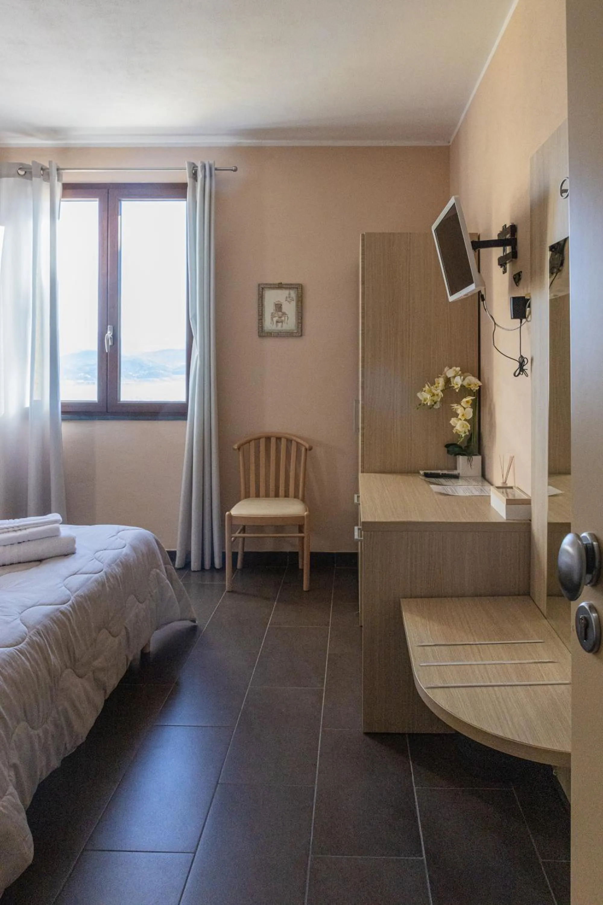 Bed in Agriturismo La Pietra 1 e La Pietra 2