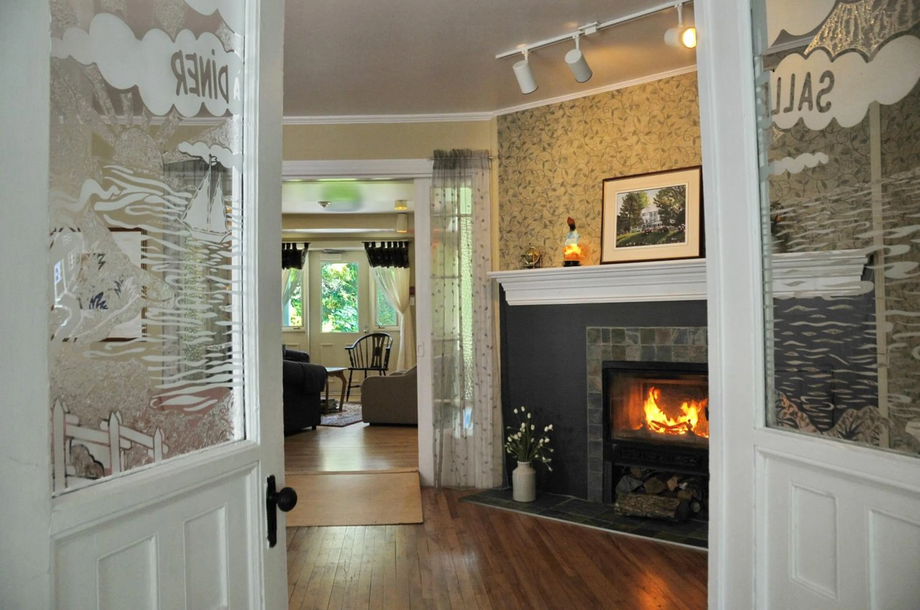 Living room in Auberge Beausejour