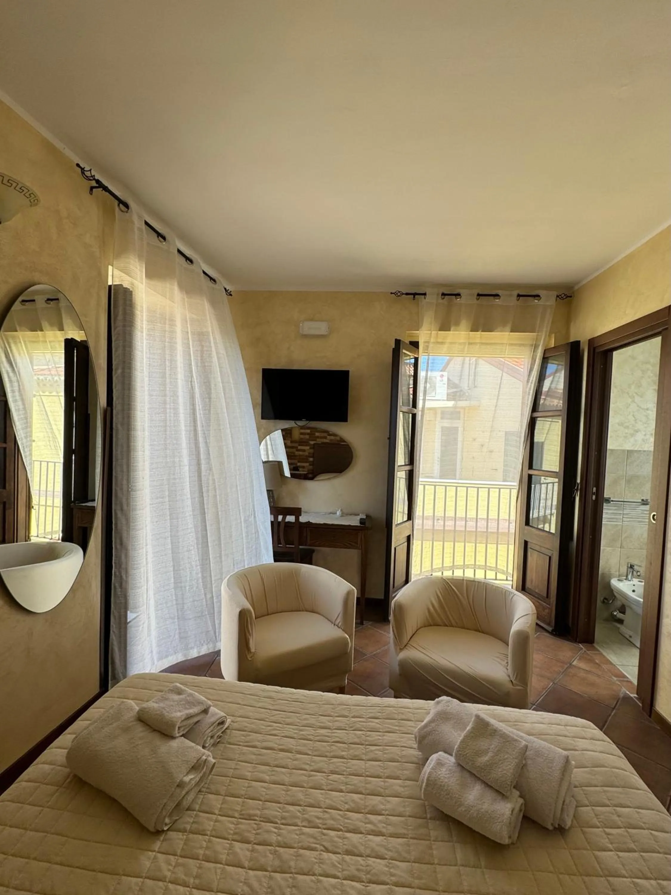 Bed in B&B Rivellini