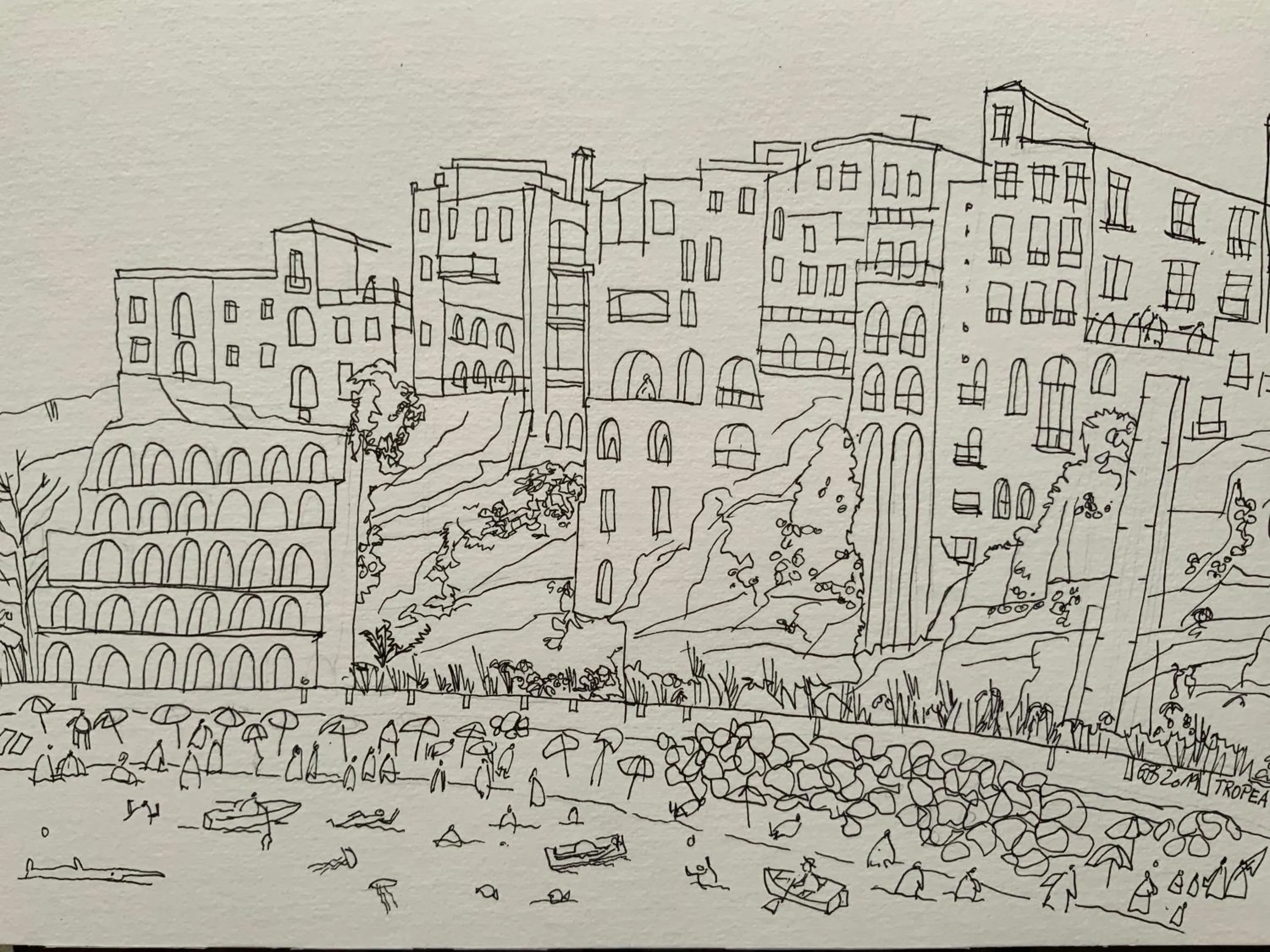 City view in B&B Rivellini