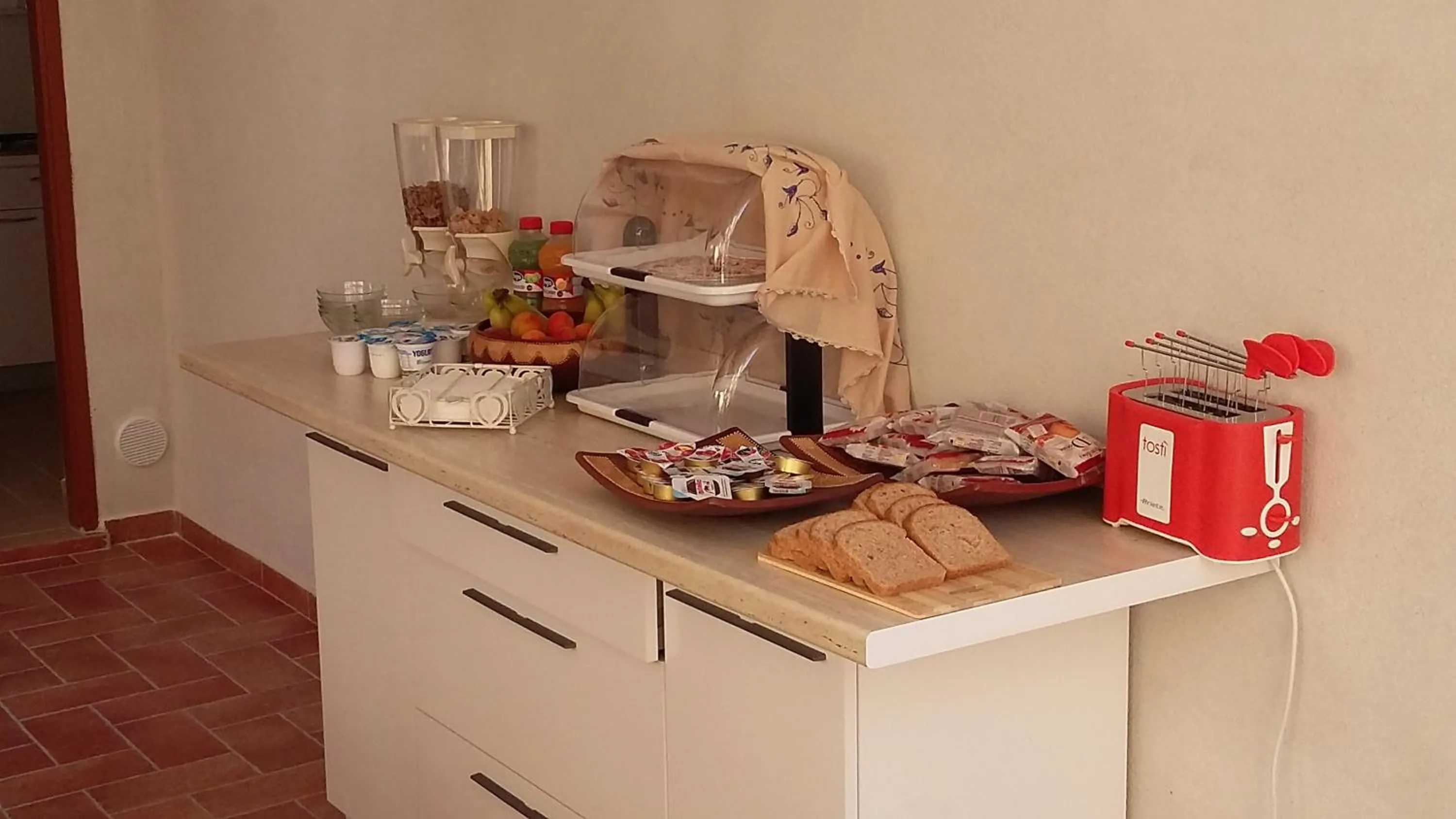 Italian breakfast in Donna Rosa Accommodation