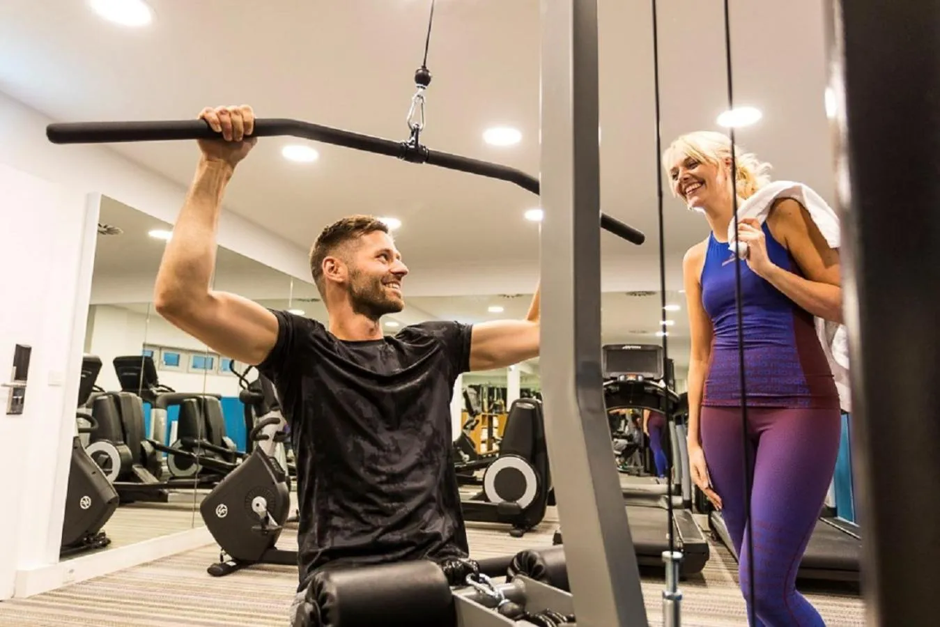 Fitness centre/facilities in Capri by Fraser Berlin