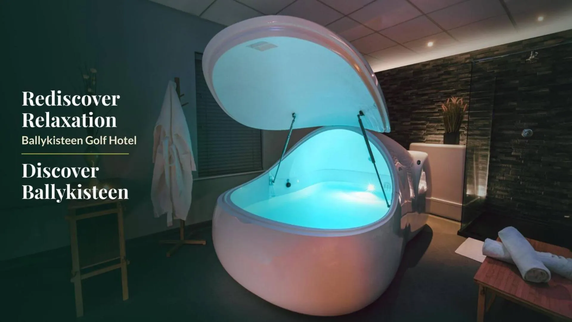 Spa and wellness centre/facilities in Great National Ballykisteen Golf Hotel