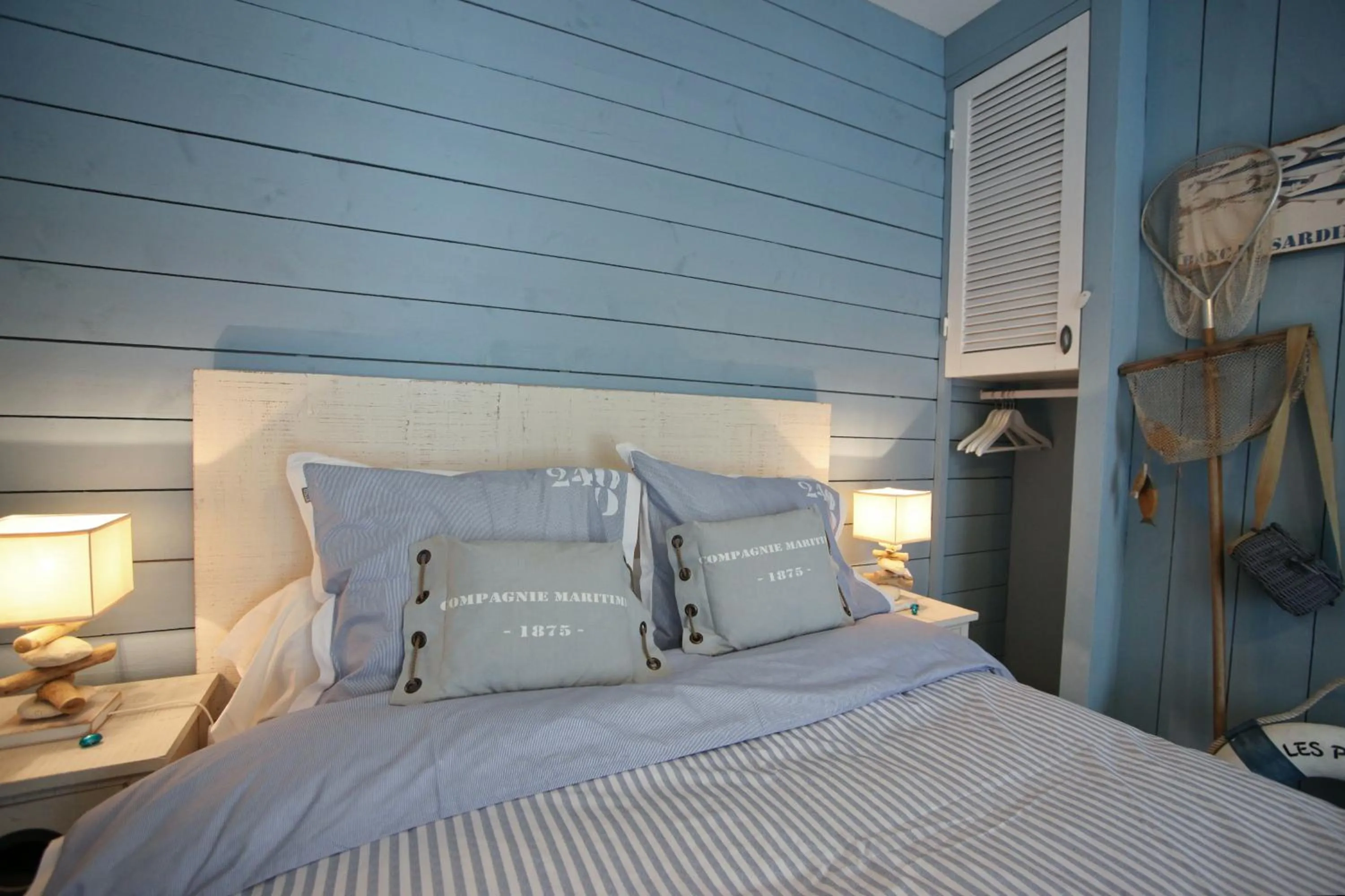 Bedroom in La Maison au-dessus des Voiles