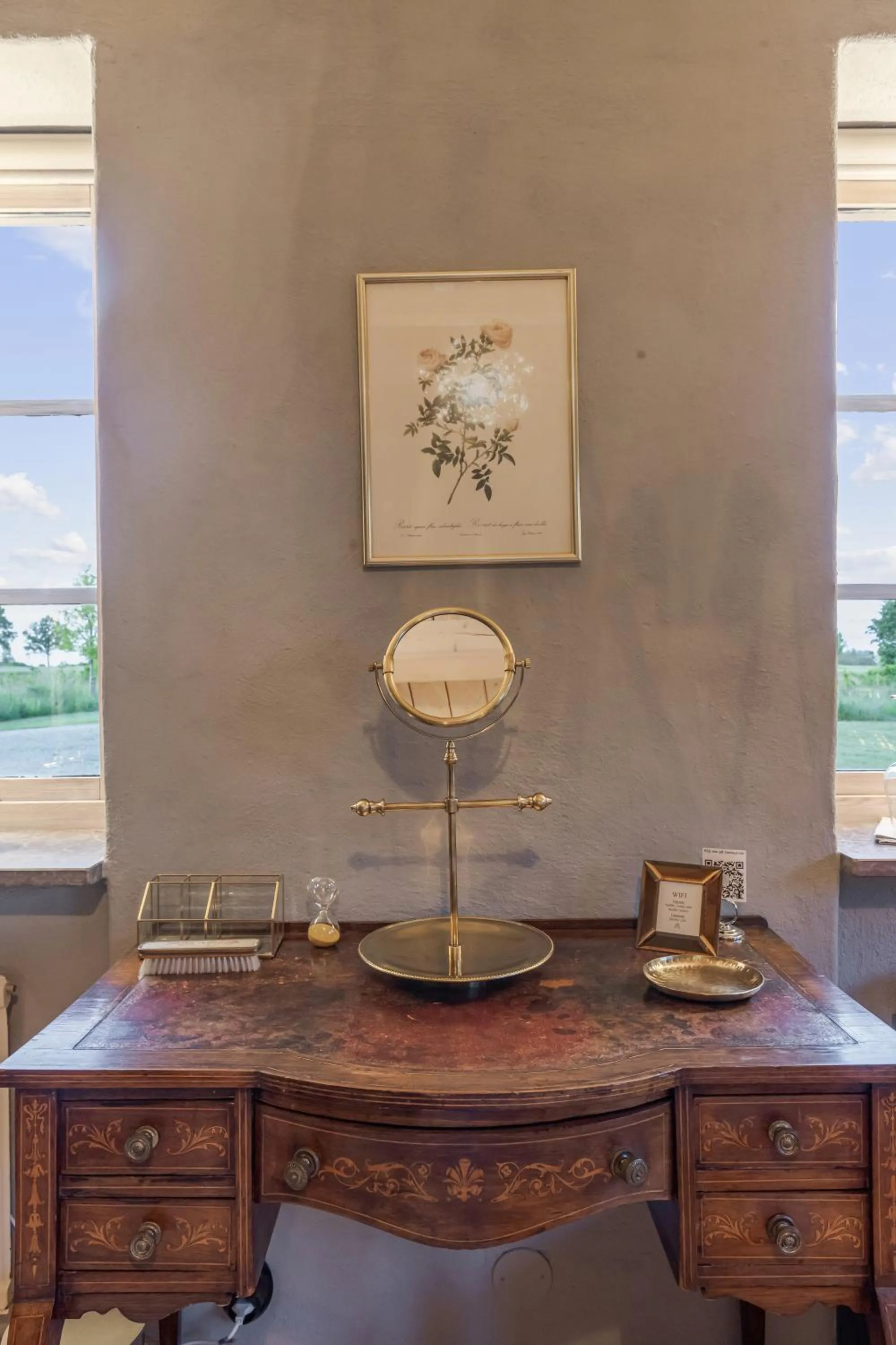 Bedroom in Mellby Atelier på Österlen