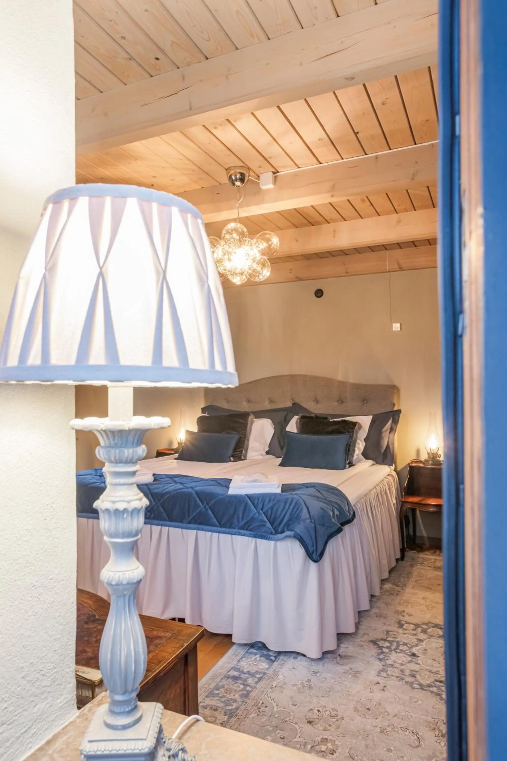 Bedroom, Bed in Mellby Atelier på Österlen