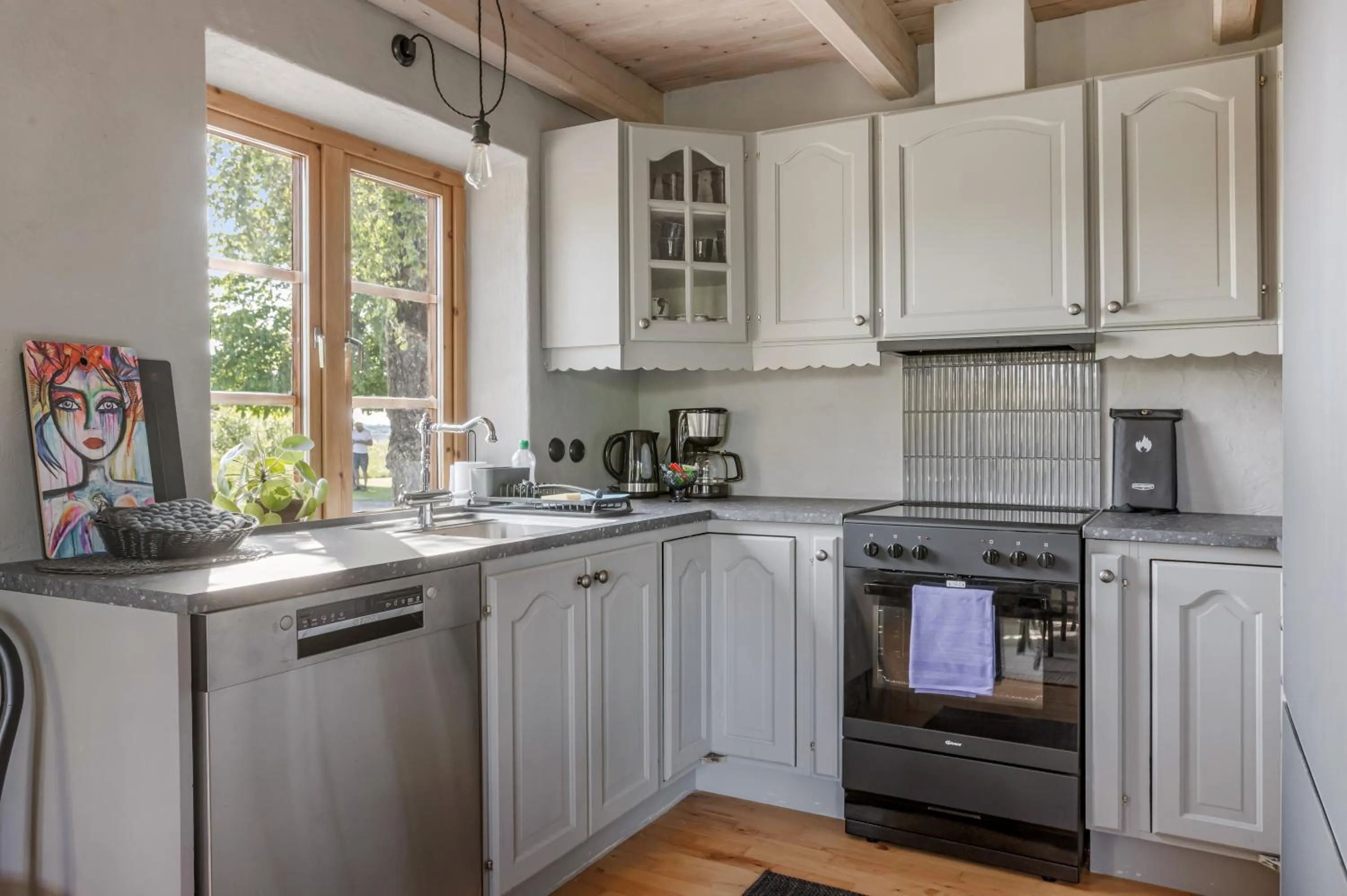 kitchen in Mellby Atelier på Österlen