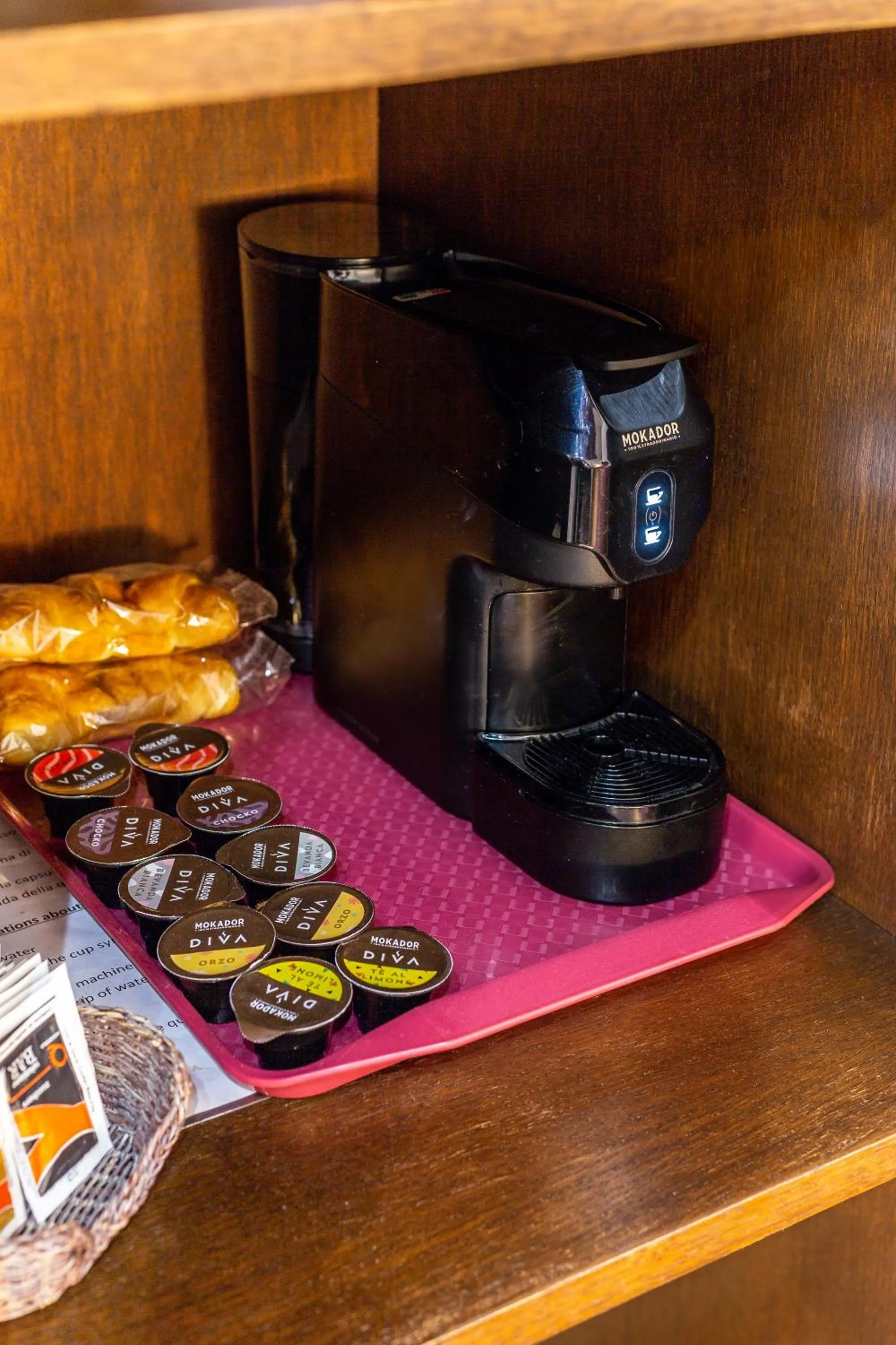 Coffee/tea facilities in La Residenza del Proconsolo
