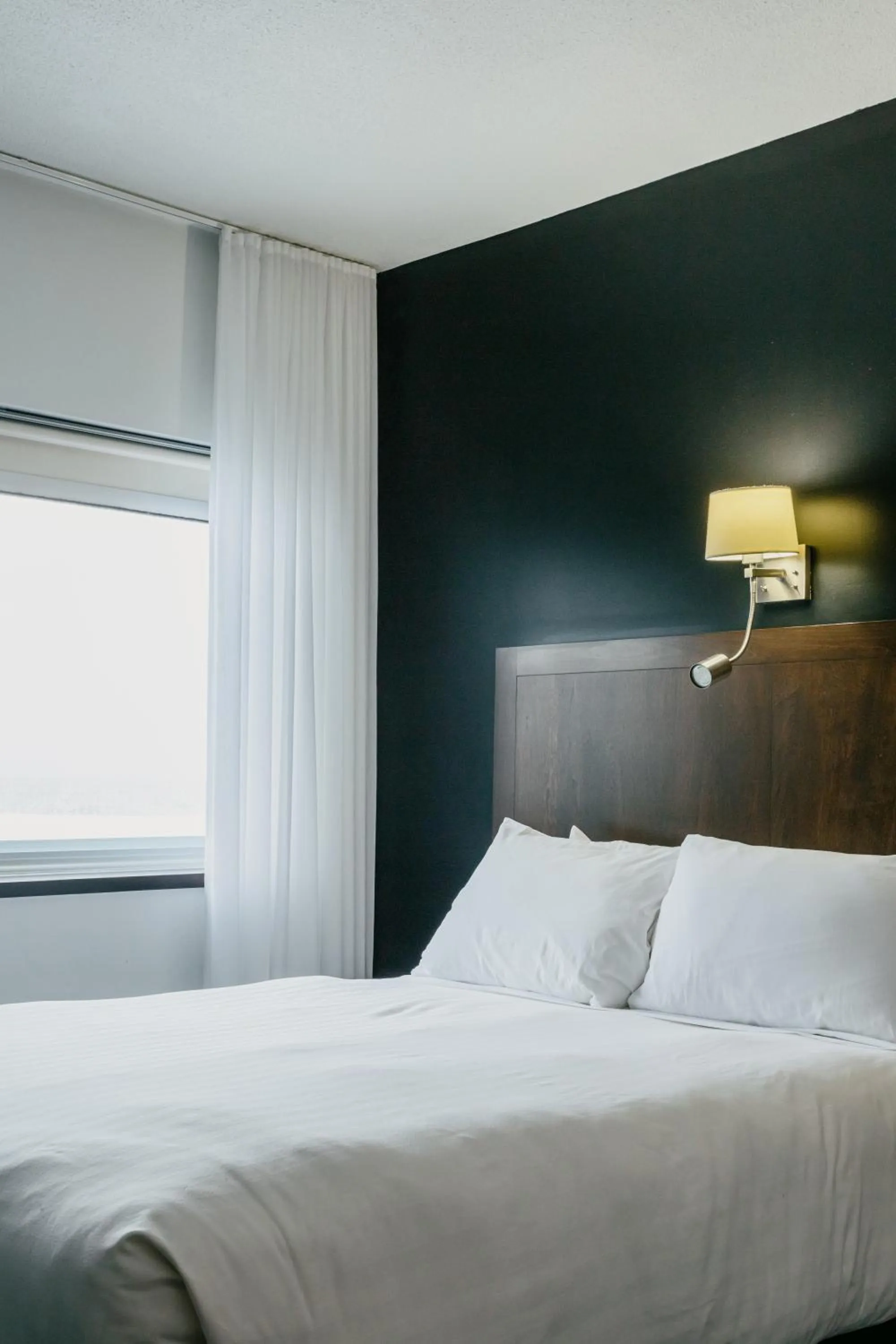 Bed in Riotel Matane