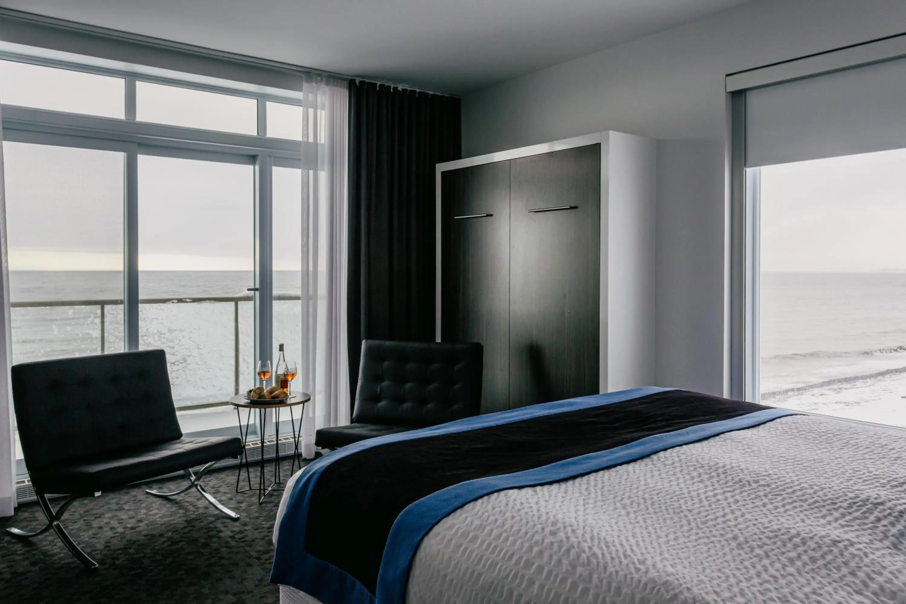 Bedroom, Bed in Riotel Matane