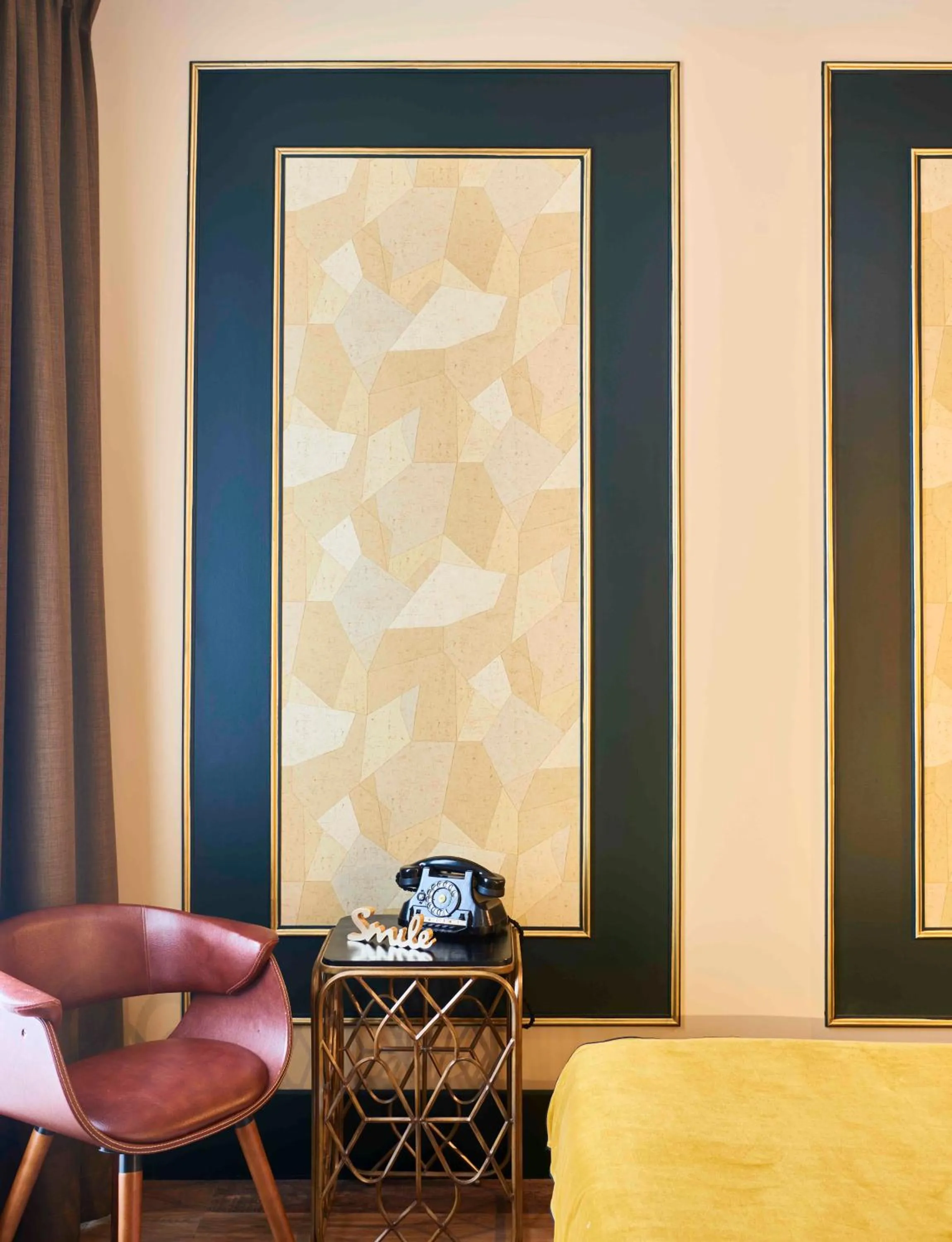 Decorative detail in Hotel Konti Bordeaux by HappyCulture