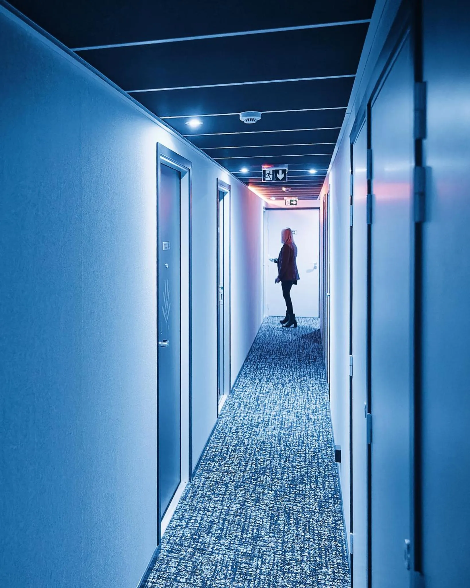 People in The Originals Boutique, Hôtel de la Paix, Brest
