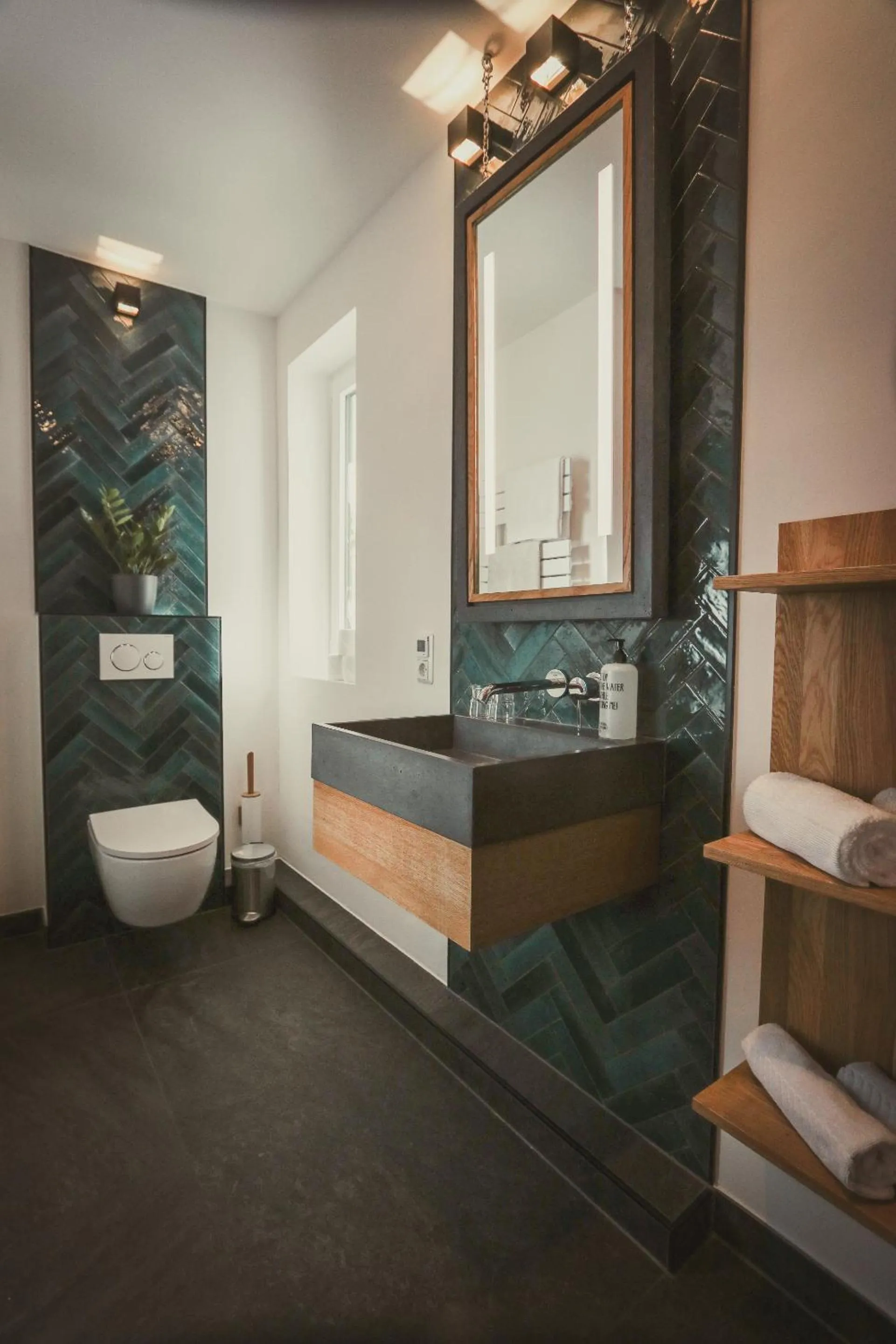 Bathroom in Harz BnB Werkmeister