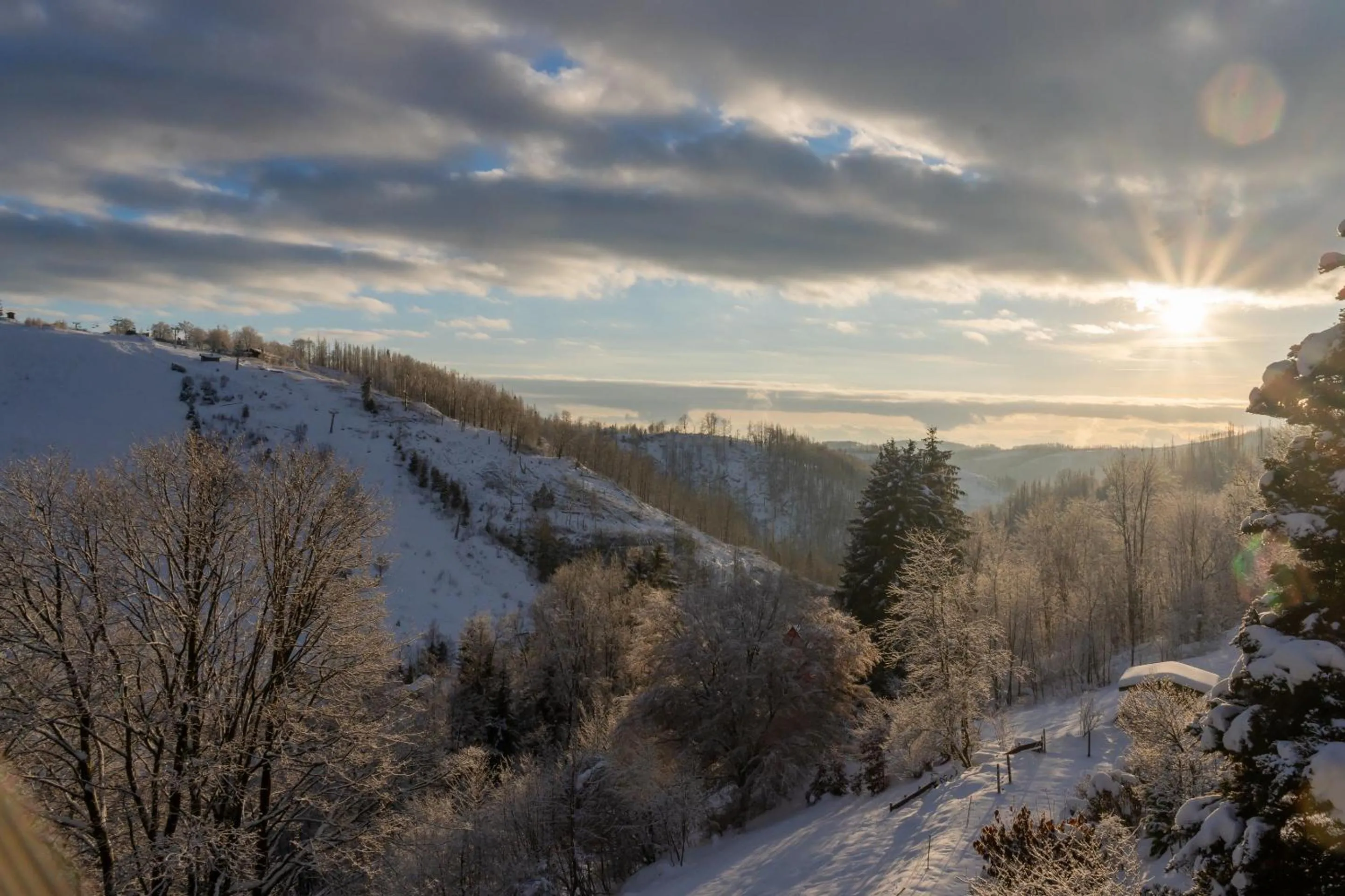 View (from property/room) in Harz BnB Werkmeister