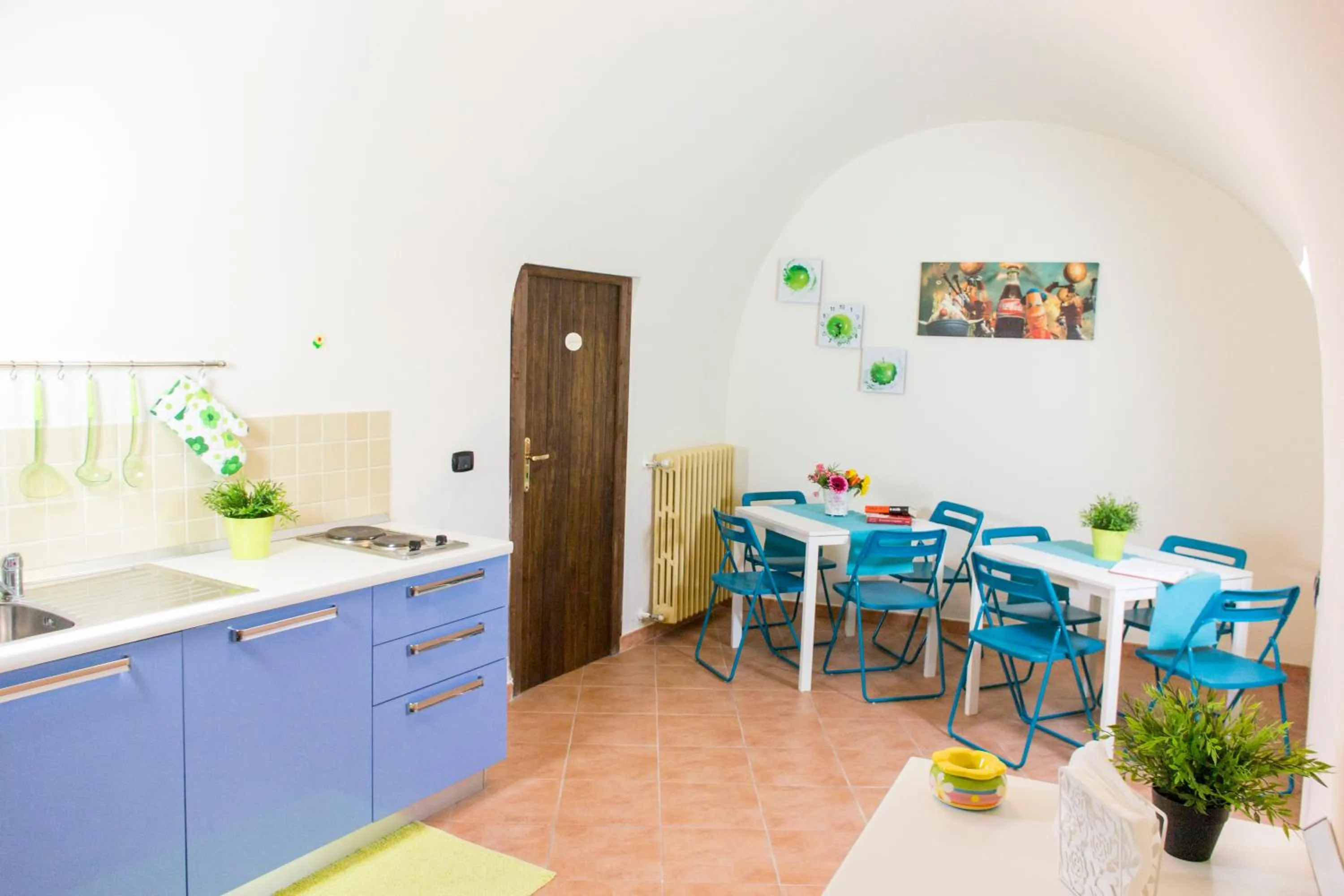 Kitchen or kitchenette in Le Stanze Dell'Imperatore B&B