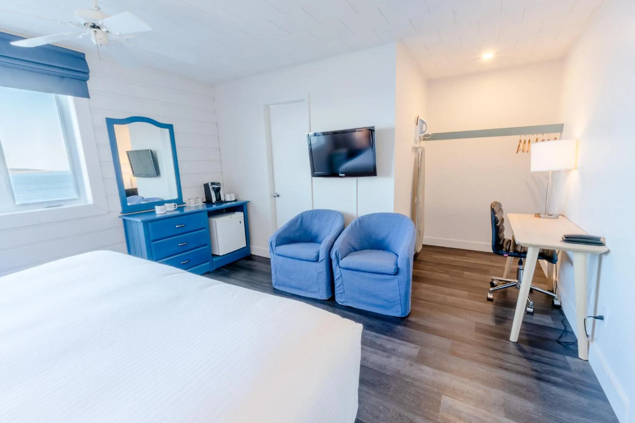 Bedroom, Bed in Riotel Perce