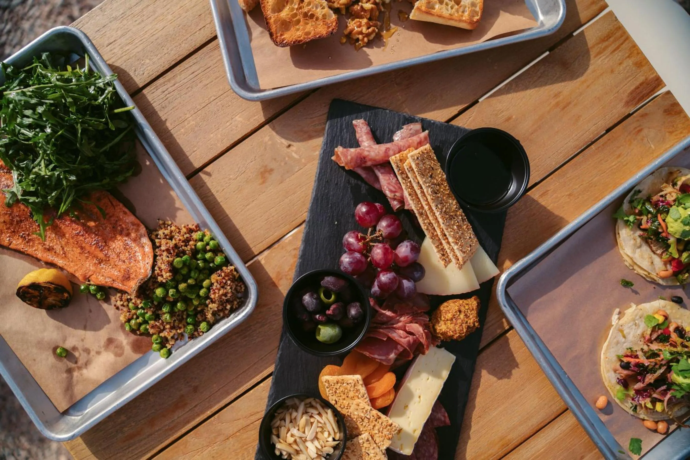 Food and drinks in Under Canvas Zion