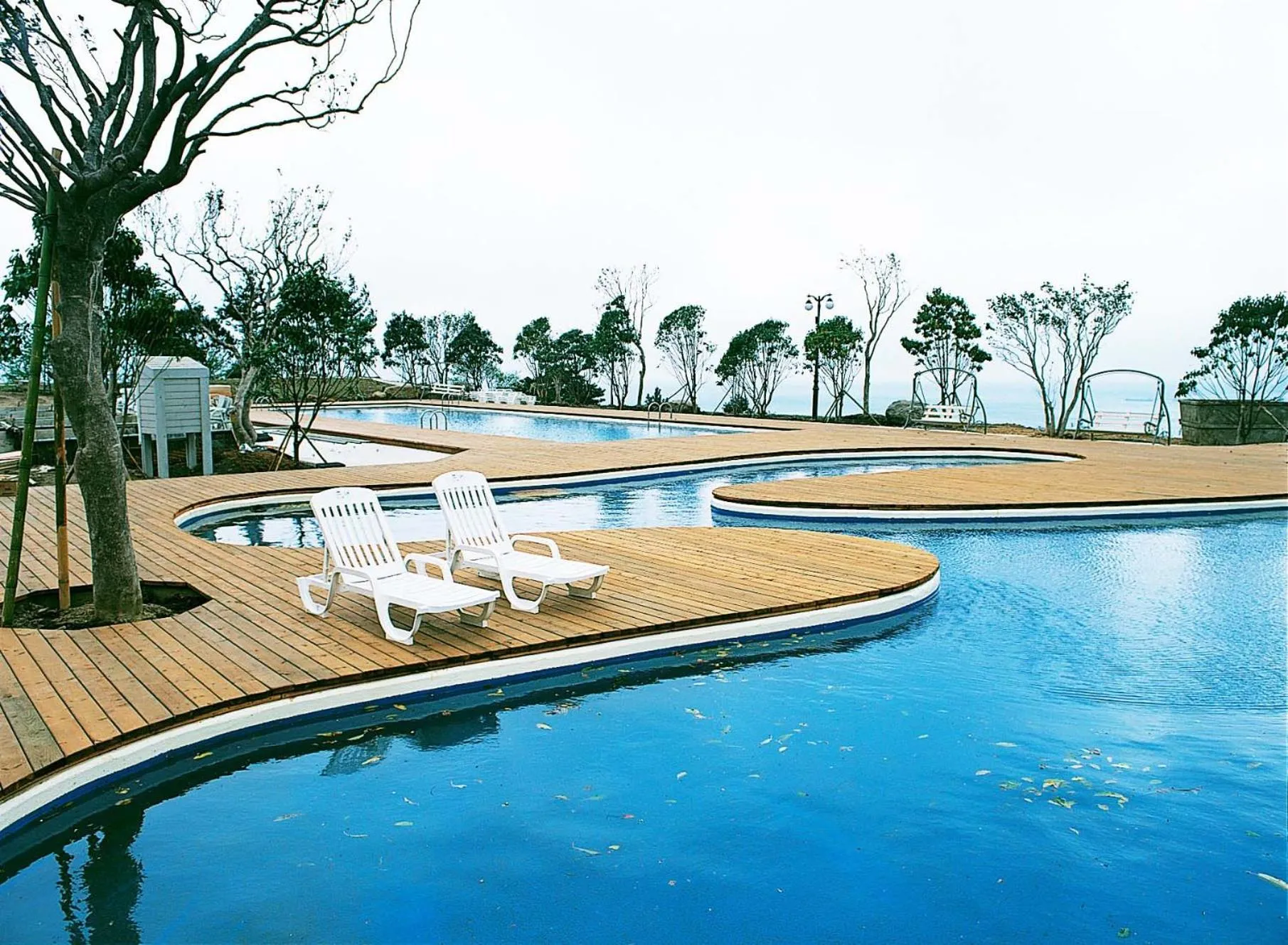 Swimming pool in Daea Ulleung Resort