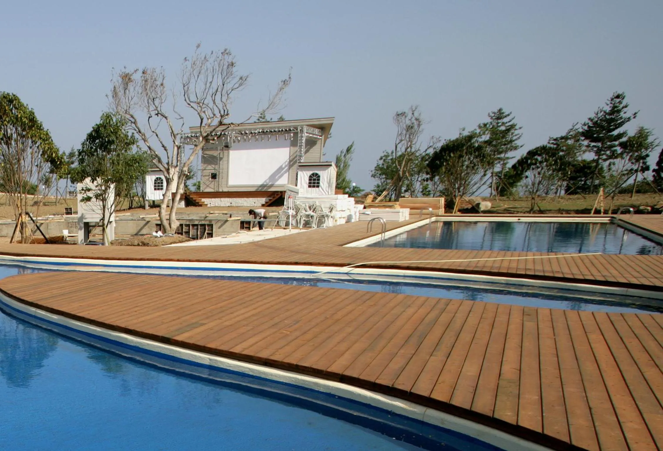 Swimming pool in Daea Ulleung Resort
