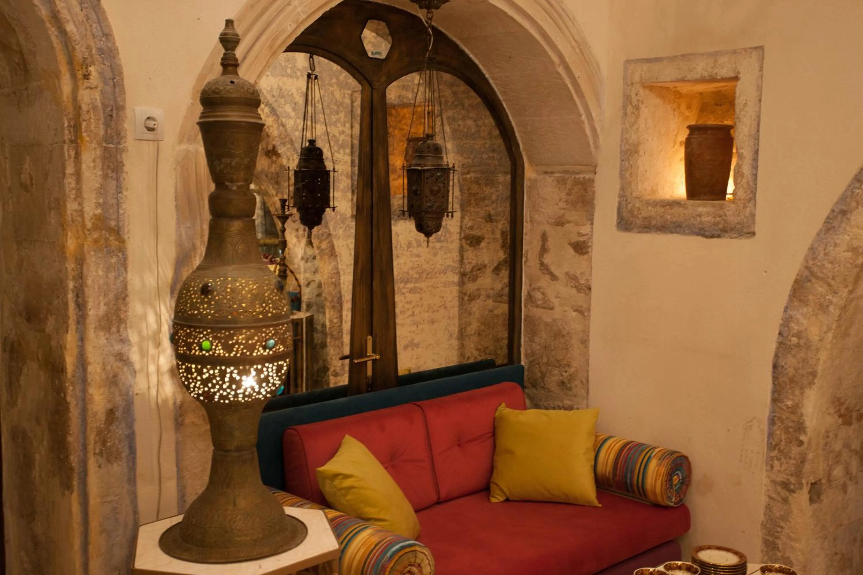 Decorative detail in Hamam Oriental Suites