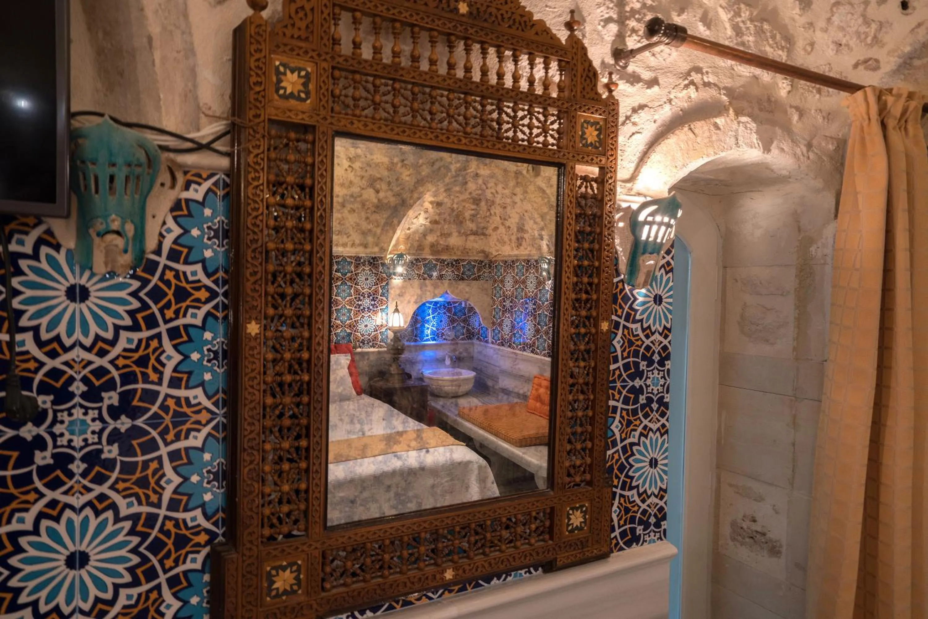 Decorative detail in Hamam Oriental Suites