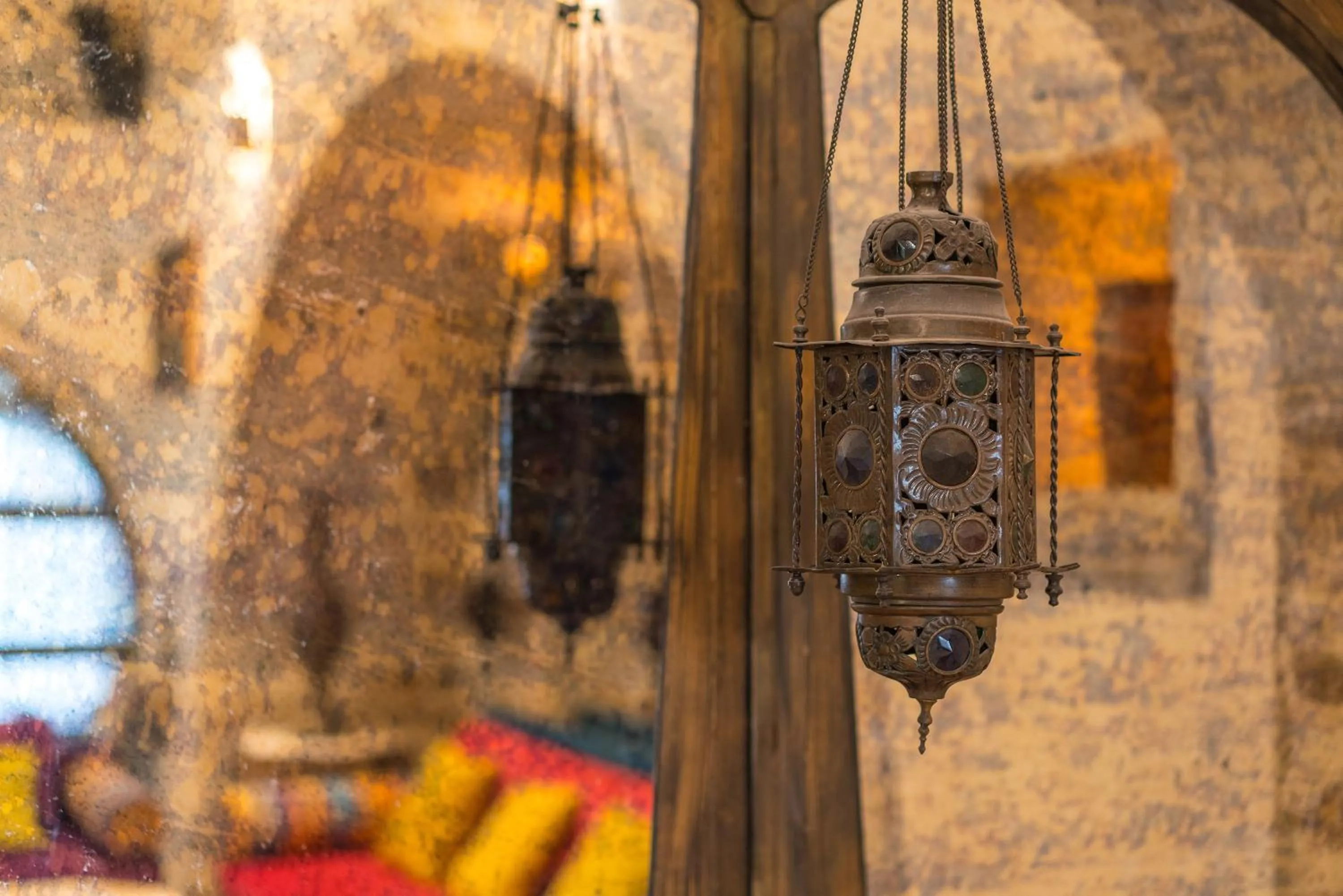 Decorative detail in Hamam Oriental Suites
