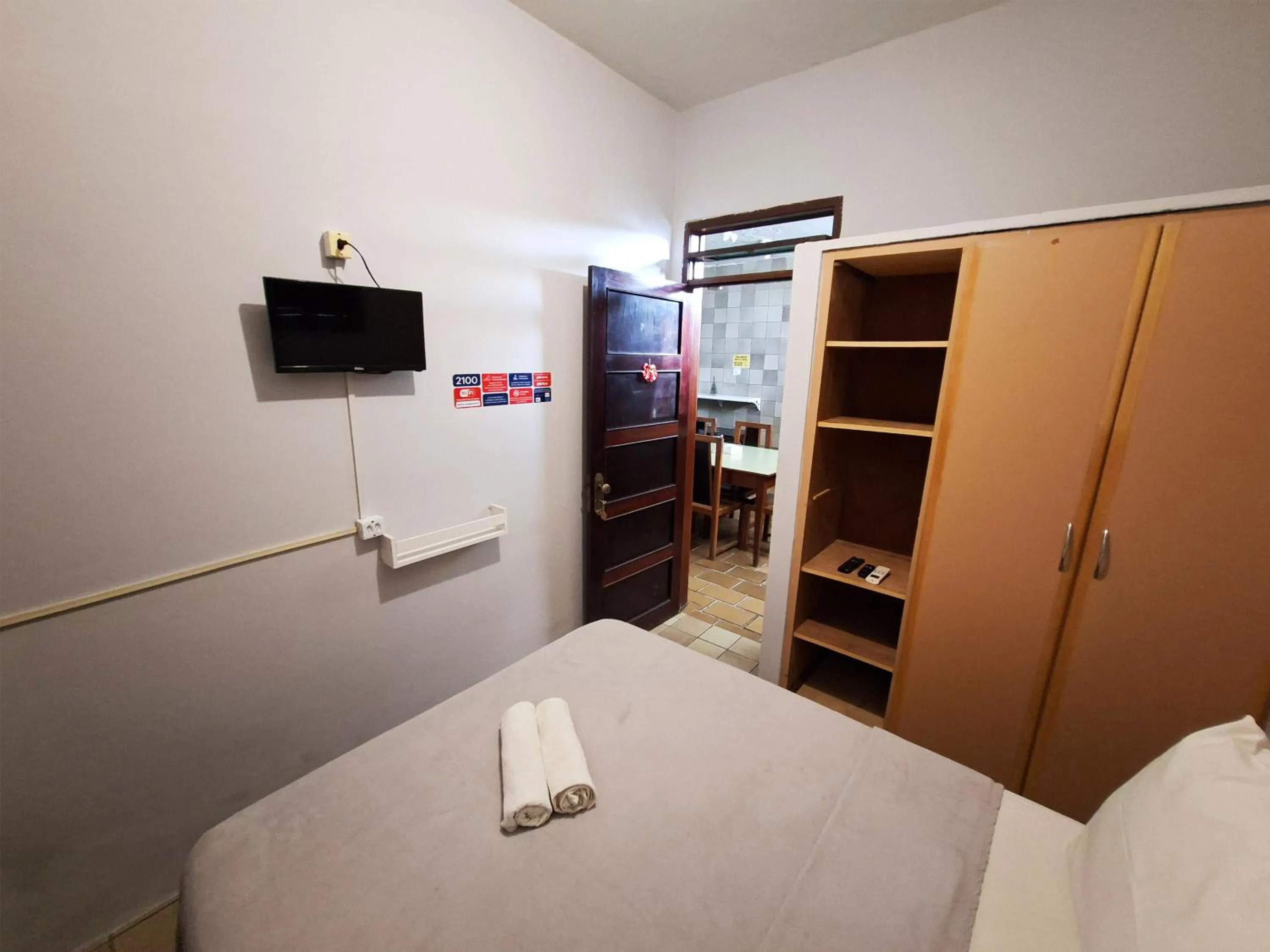 Bed in Pousada Casa Grande