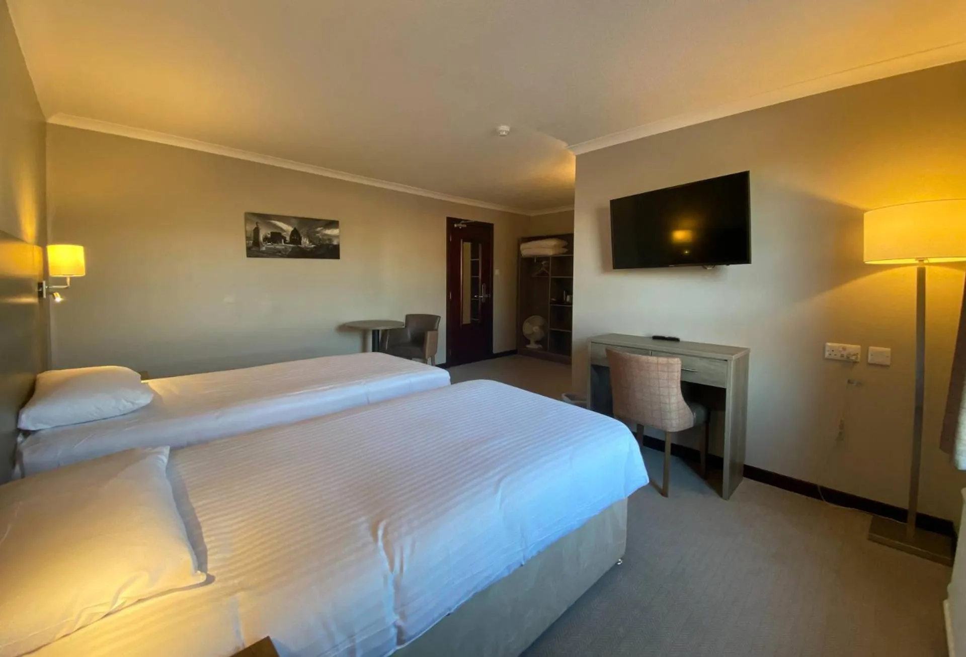 Bed in The Priory Hotel