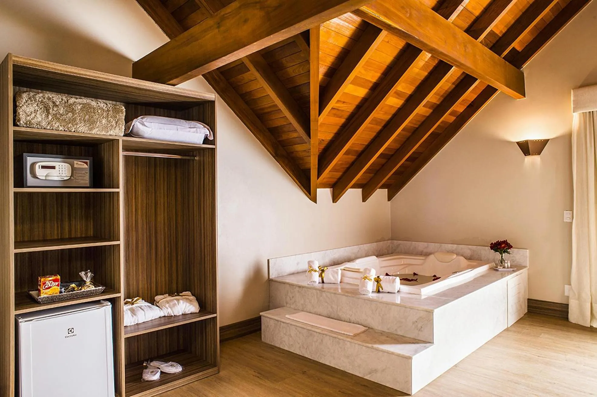 Bedroom, Bed in Hotel Refugio da Montanha