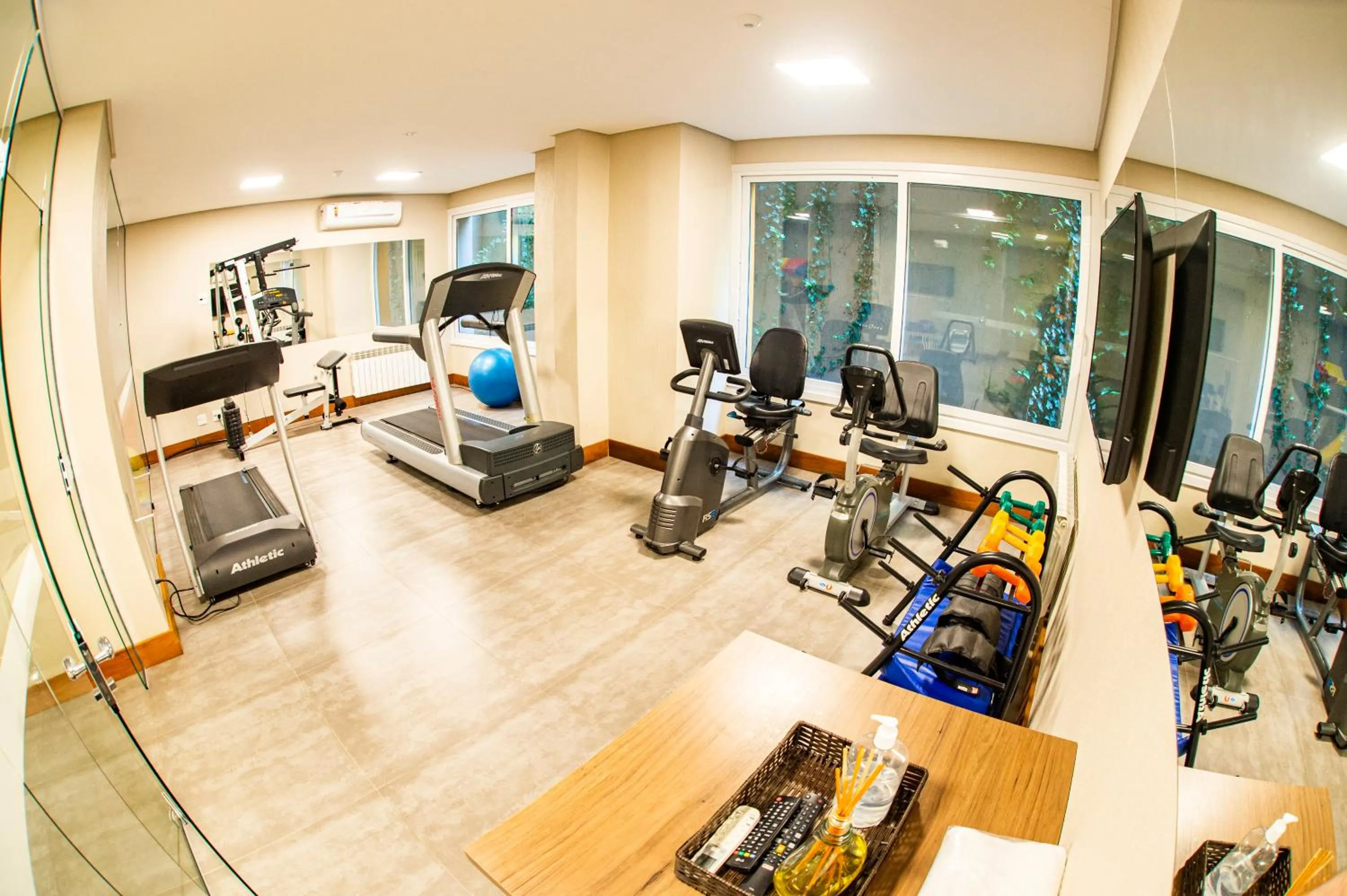 Fitness centre/facilities in Hotel Refugio da Montanha