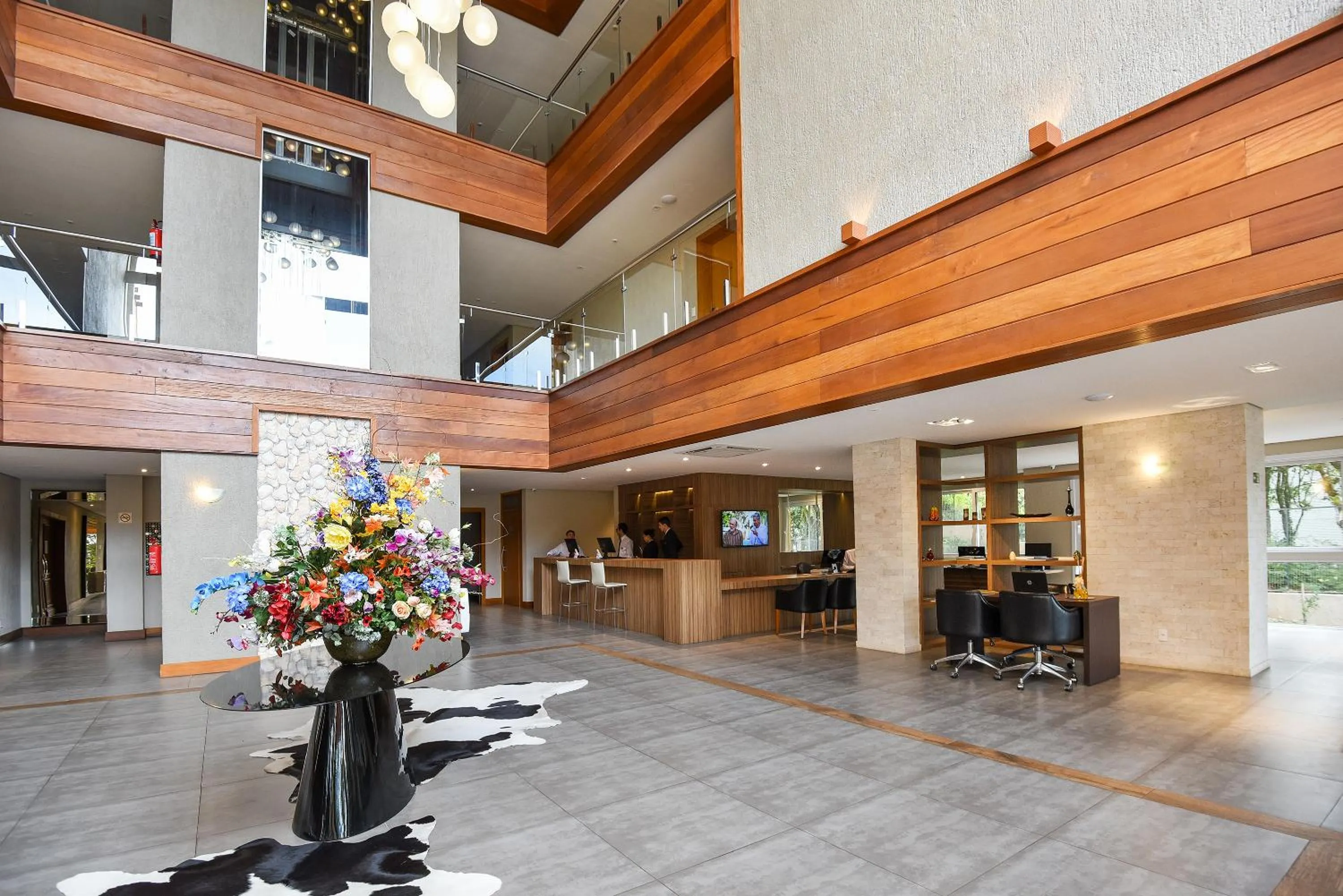 Lobby or reception in Hotel Refugio da Montanha