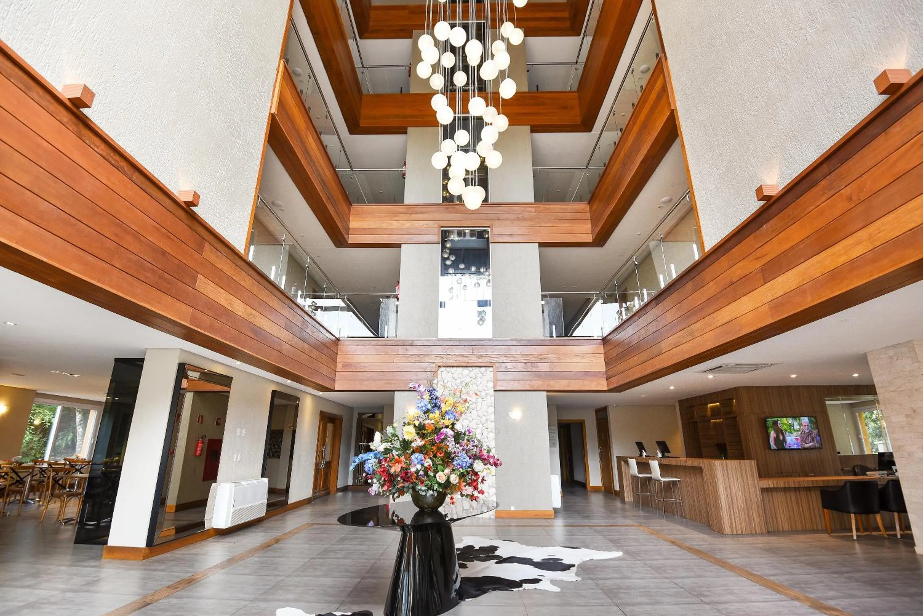Lobby or reception in Hotel Refugio da Montanha