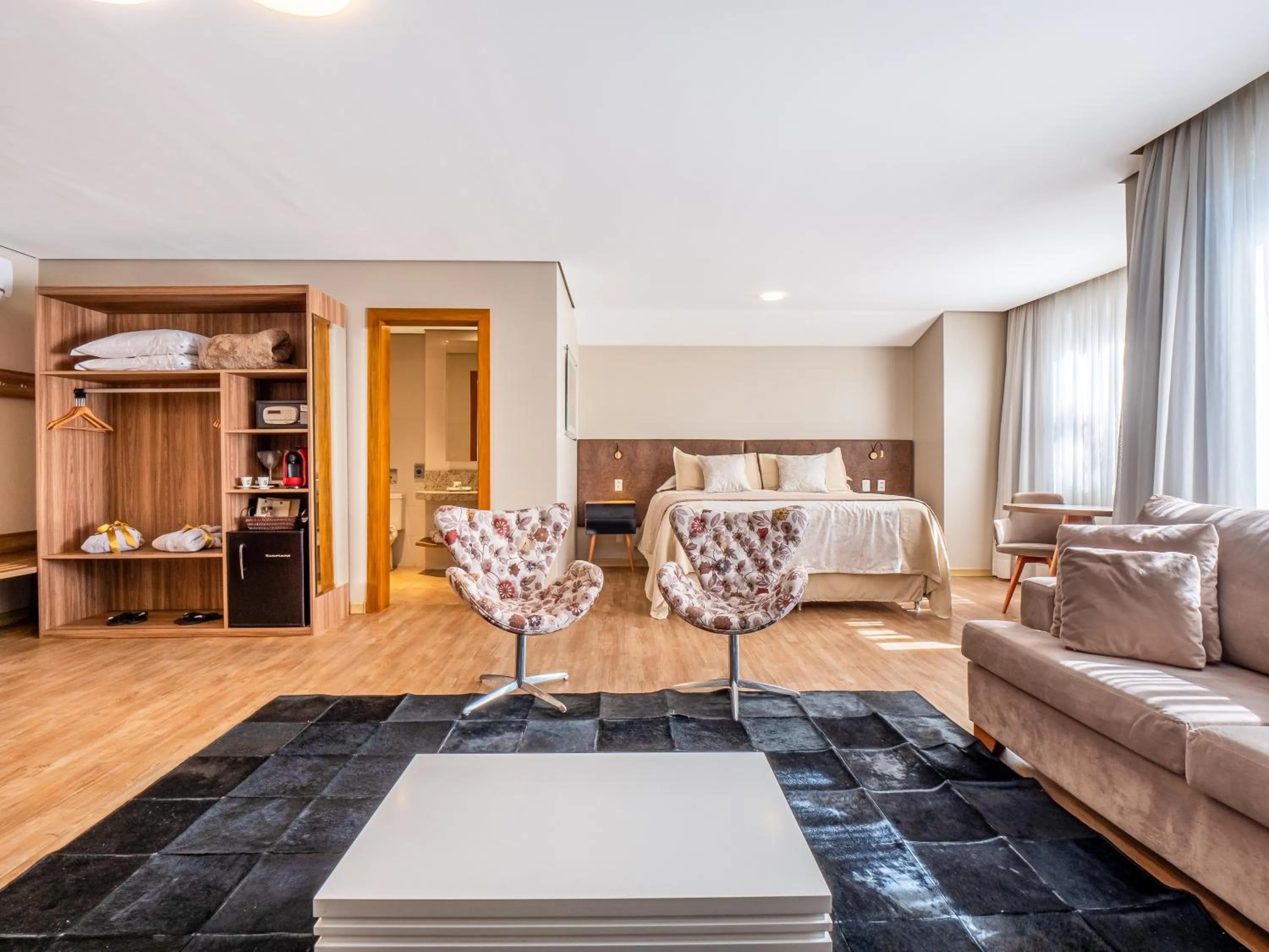 Bedroom in Hotel Refugio da Montanha